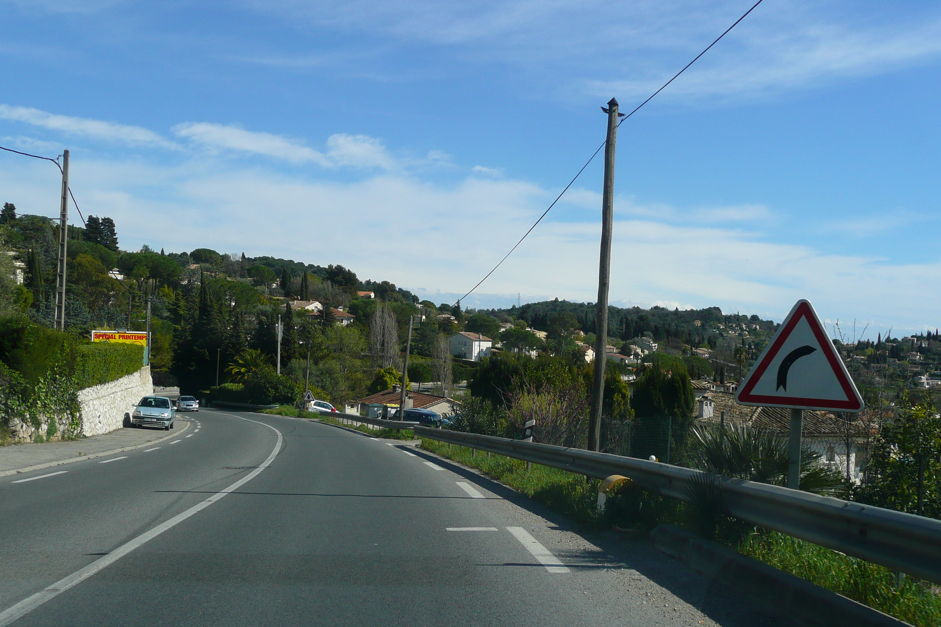 Picture France French Riviera Vence to Cagnes road 2008-03 31 - Discovery Vence to Cagnes road