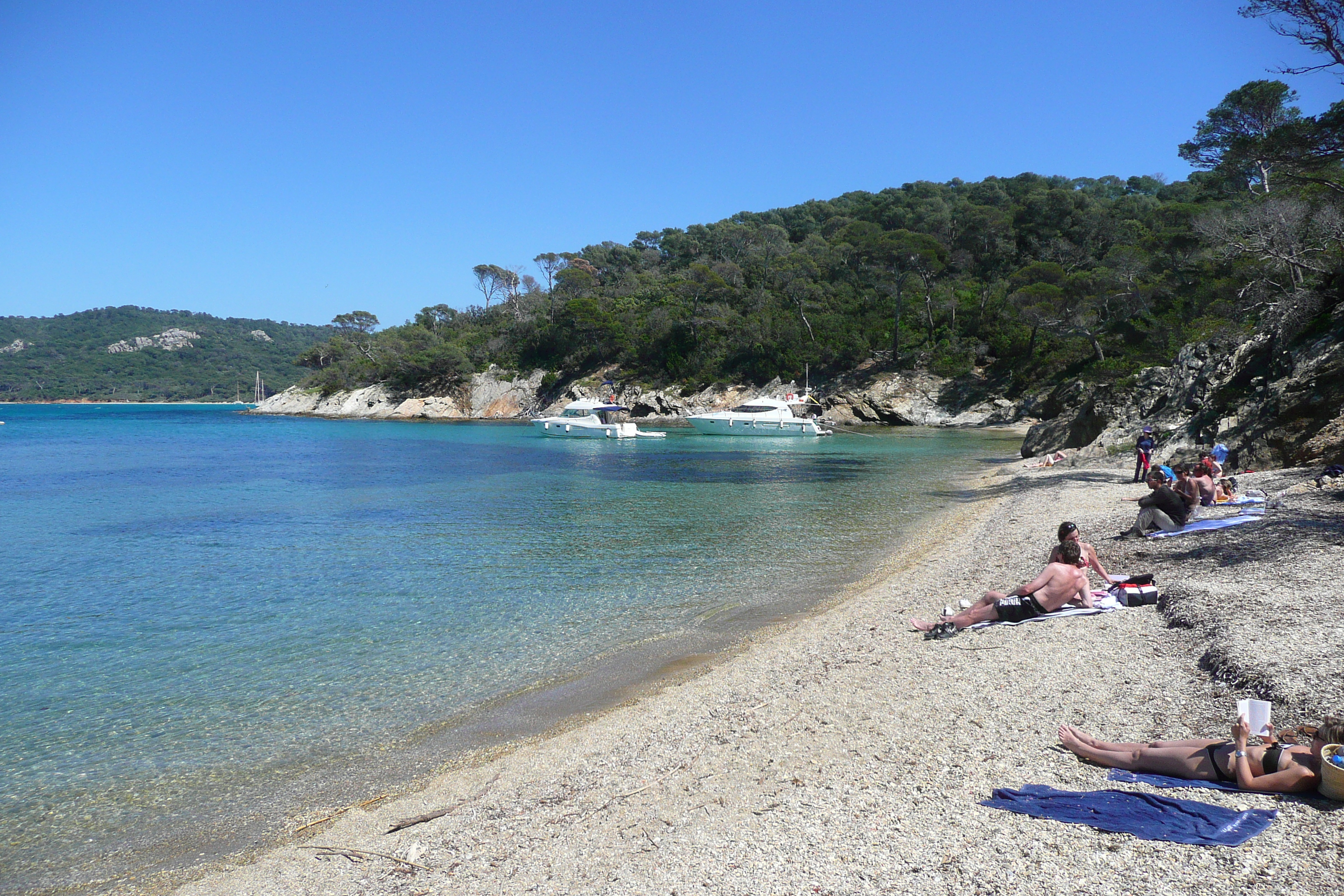 Picture France Porquerolles Island Alycastre beach 2008-05 9 - Recreation Alycastre beach