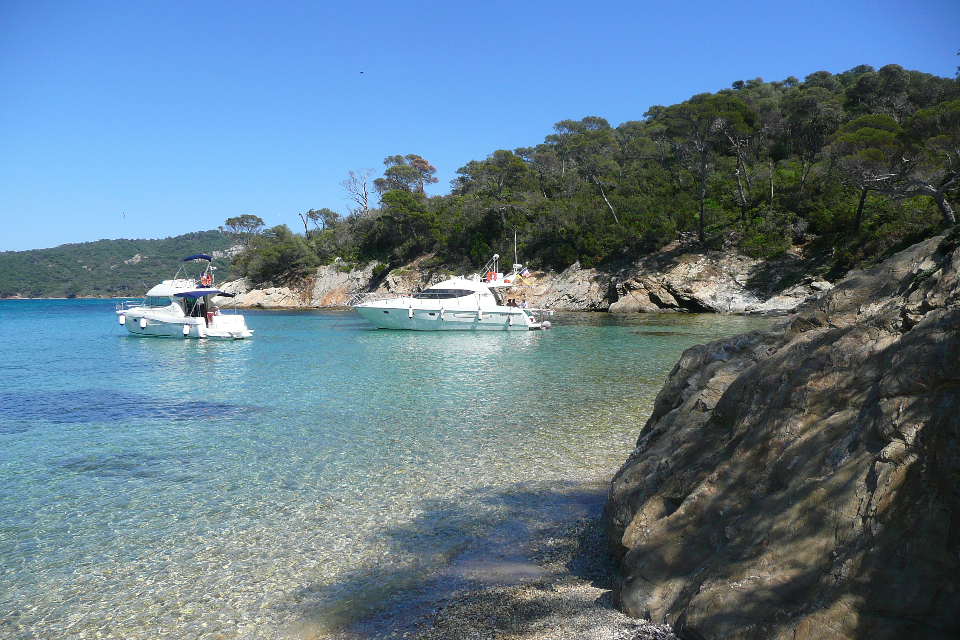 Picture France Porquerolles Island Alycastre beach 2008-05 3 - Journey Alycastre beach