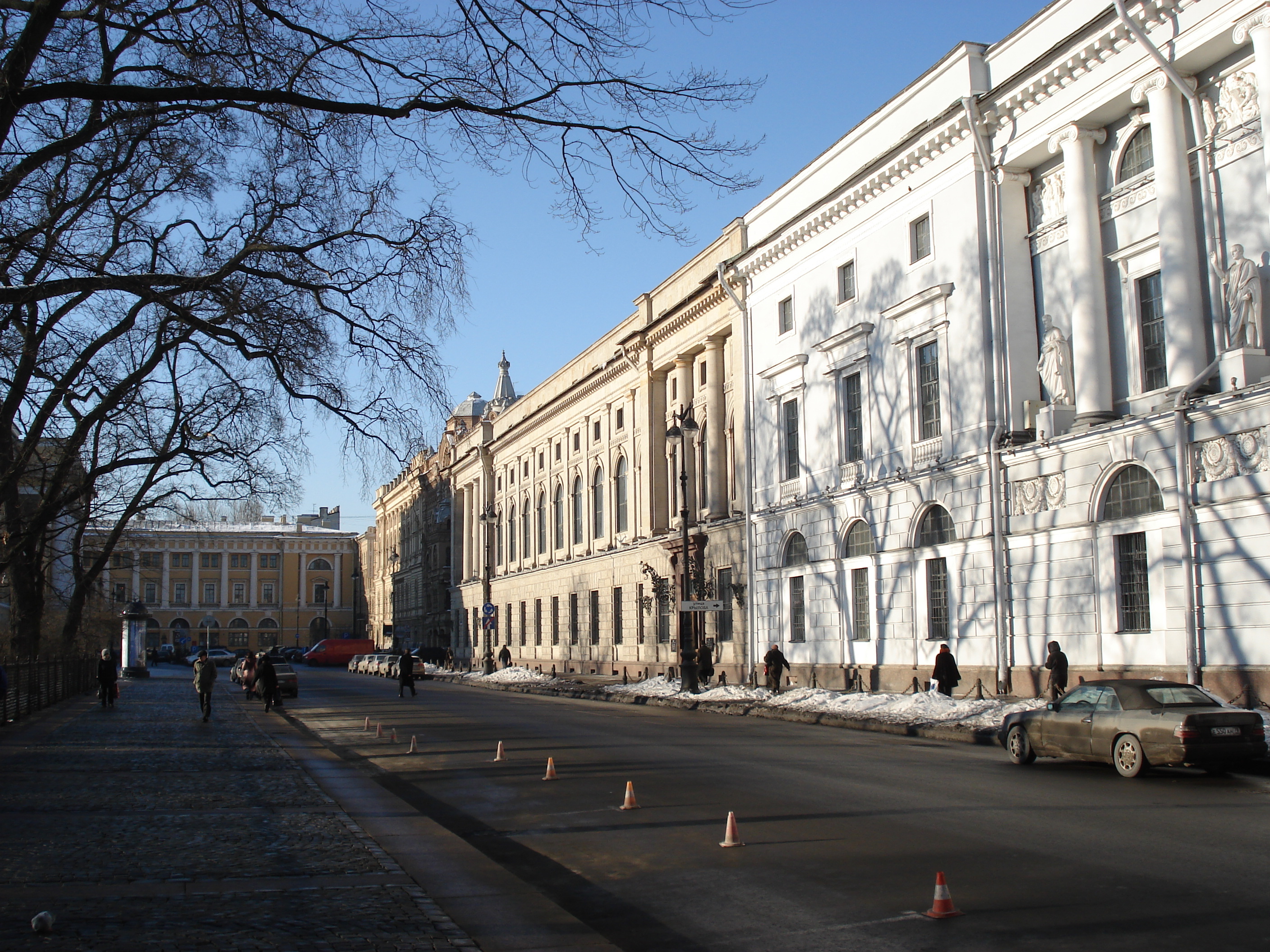 Picture Russia St Petersburg Nevsky Prospect 2006-03 18 - History Nevsky Prospect