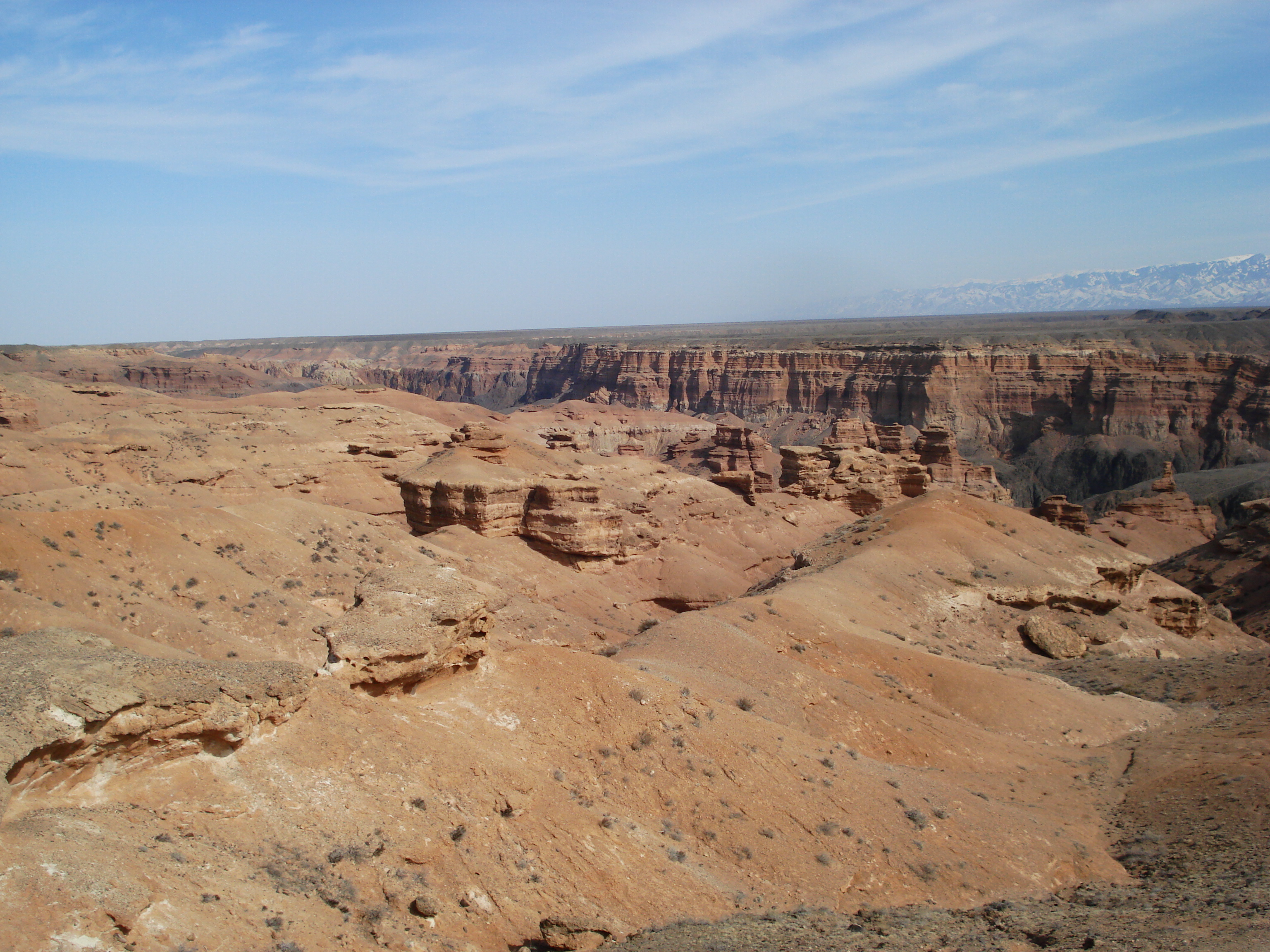 Picture Kazakhstan Charyn Canyon 2007-03 15 - History Charyn Canyon