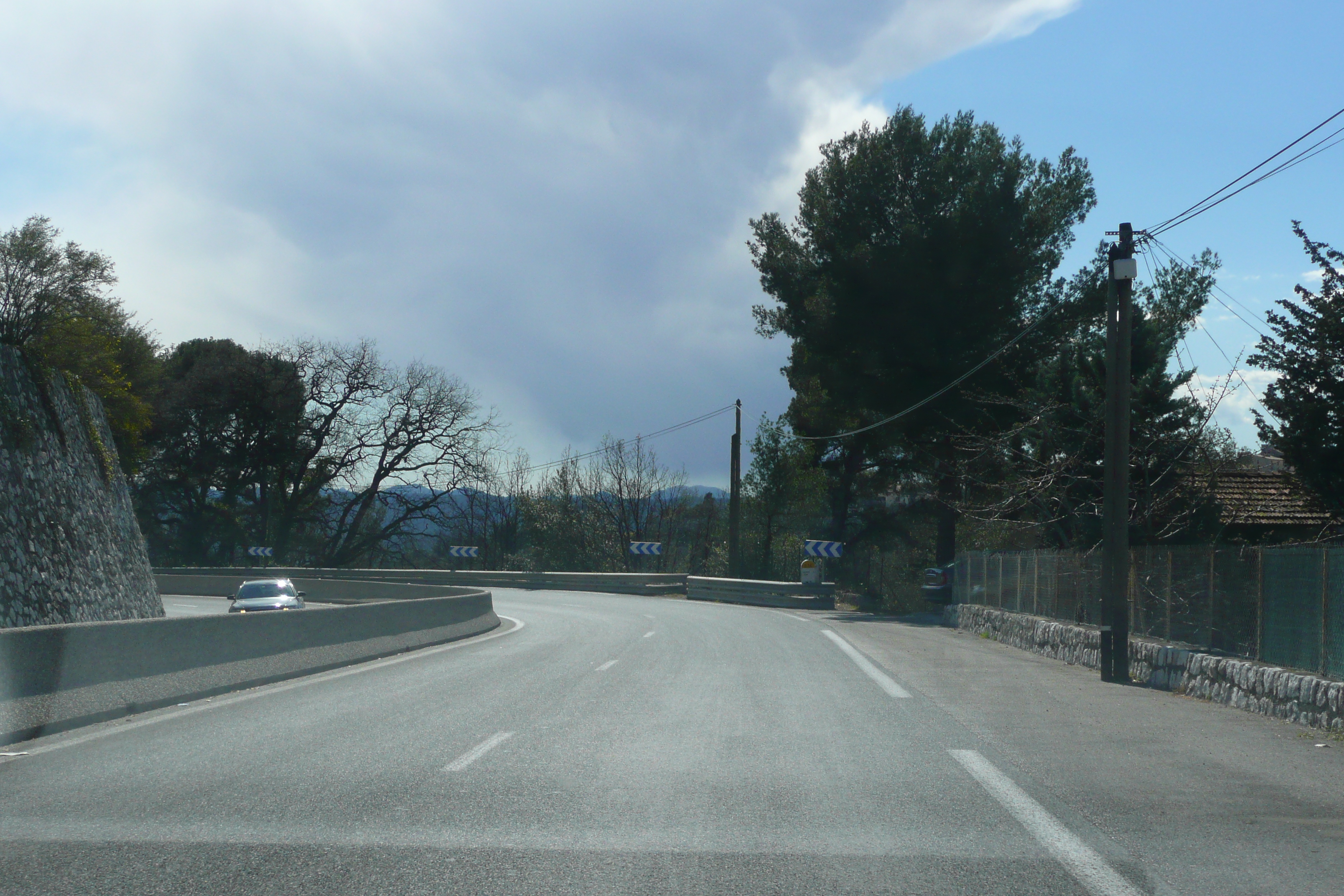 Picture France French Riviera Vence to Cagnes road 2008-03 0 - History Vence to Cagnes road