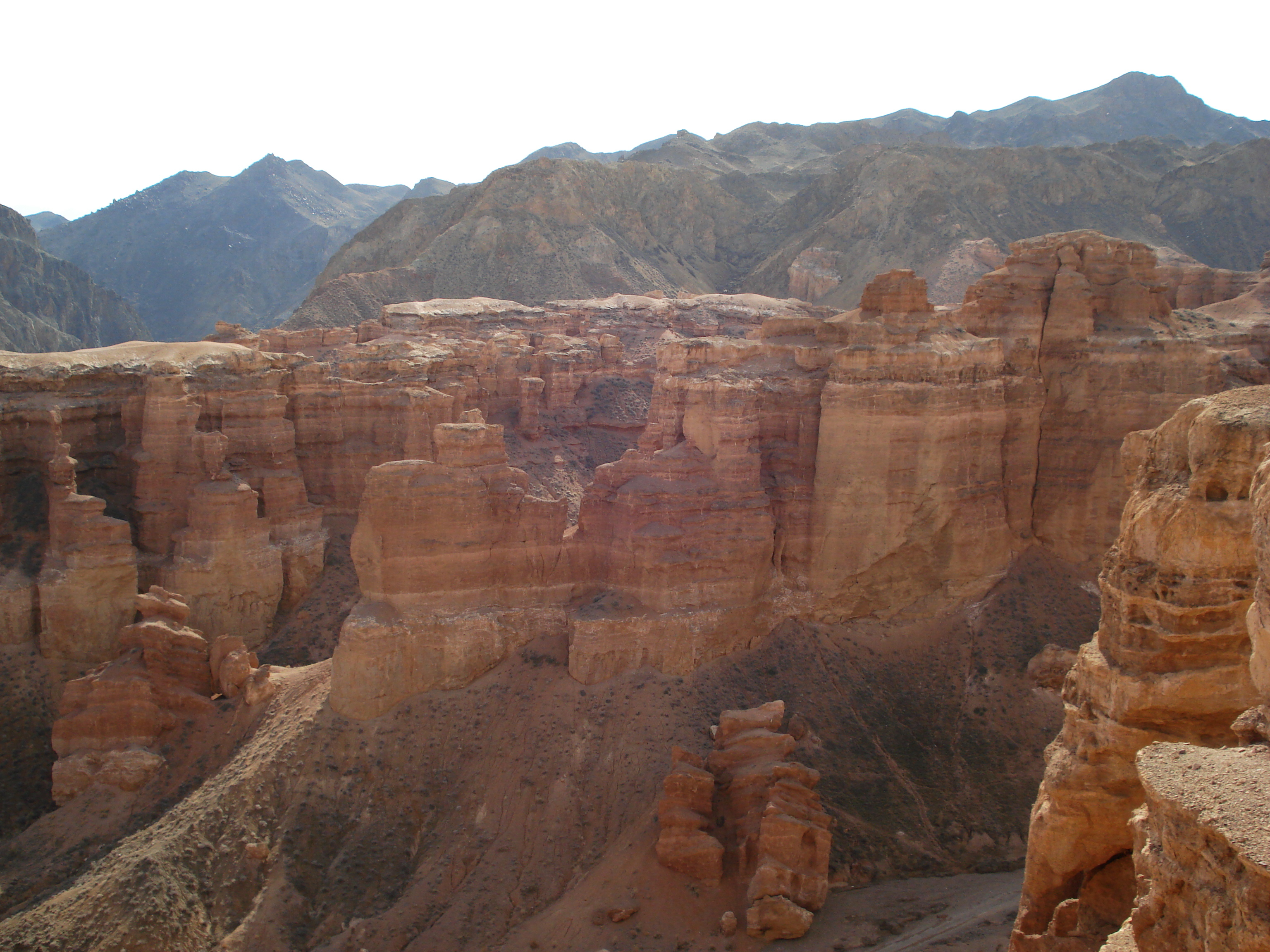 Picture Kazakhstan Charyn Canyon 2007-03 23 - Center Charyn Canyon