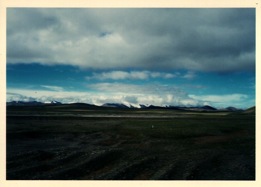 Picture Tibet Road Golmut to Lhasa 1994-07 12 - Center Road Golmut to Lhasa