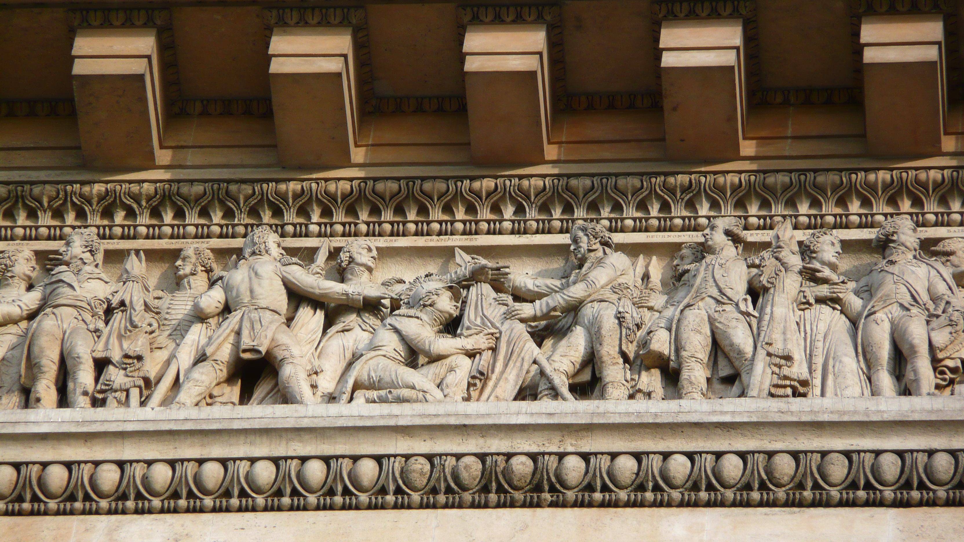 Picture France Paris Etoile and Arc de Triomphe 2007-06 27 - History Etoile and Arc de Triomphe