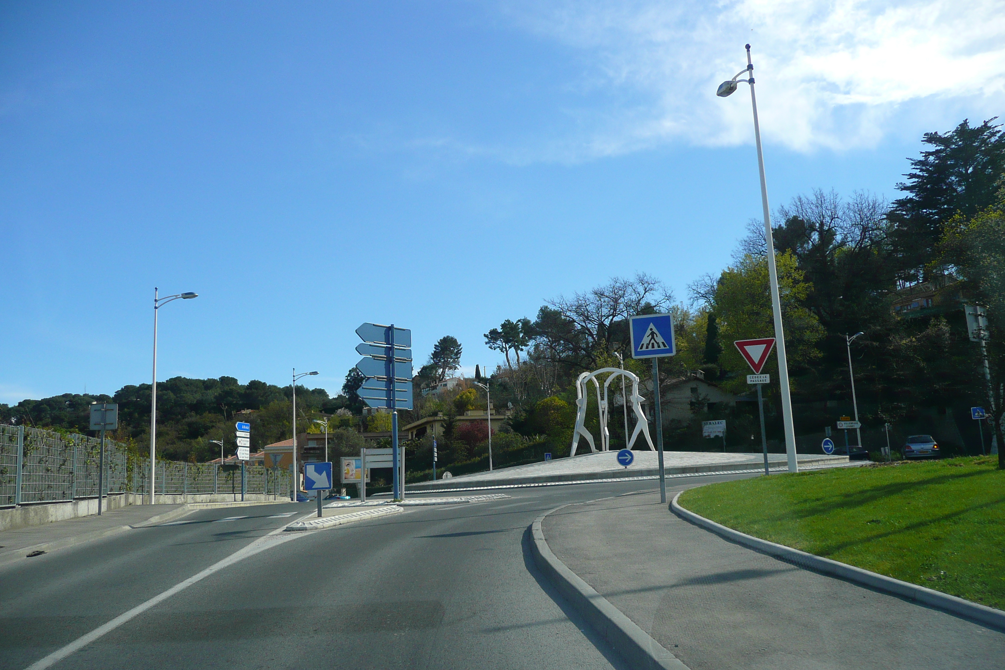 Picture France French Riviera Vence to Cagnes road 2008-03 6 - Discovery Vence to Cagnes road