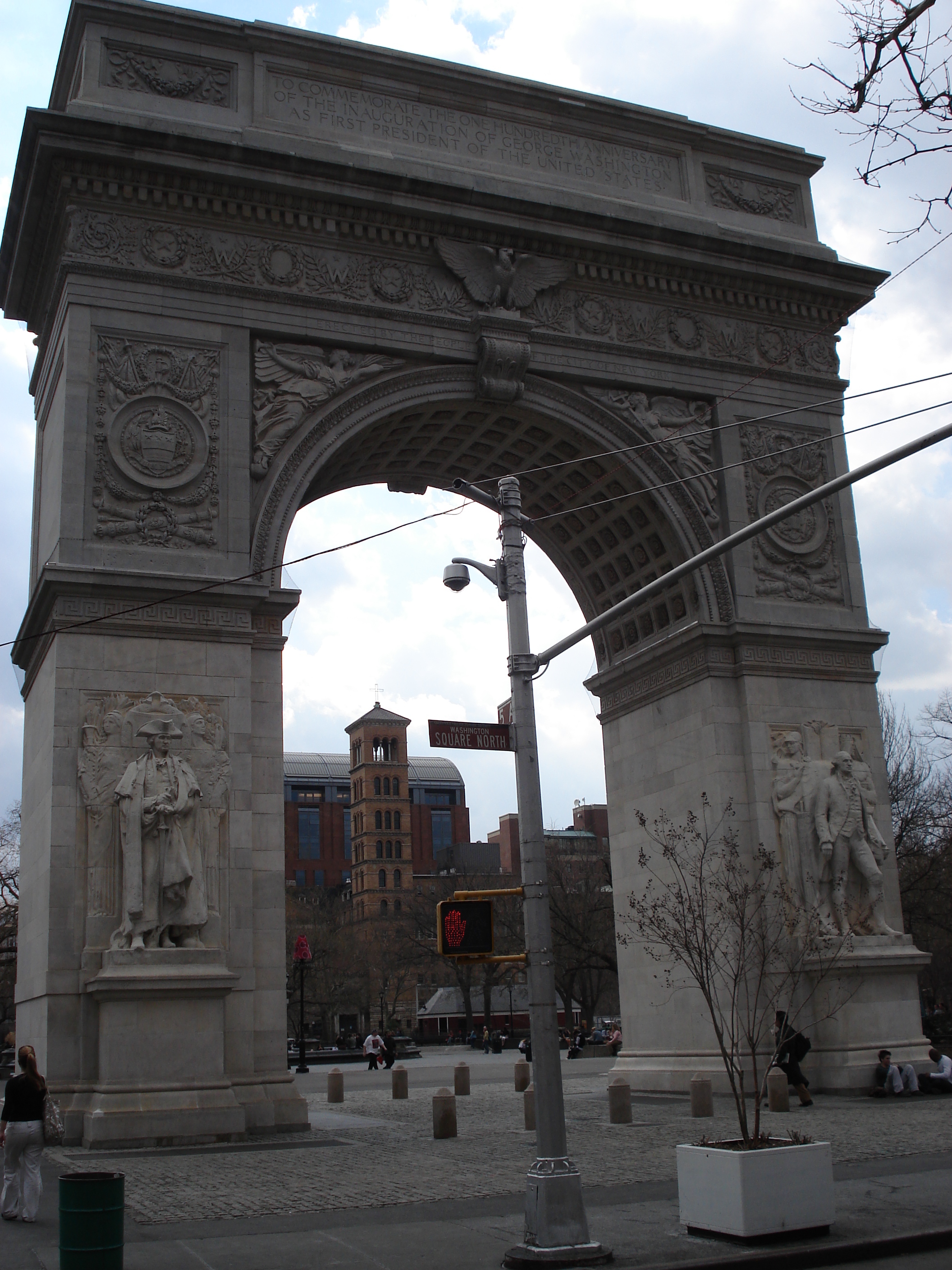 Picture United States New York Washington Square 2006-03 2 - Tour Washington Square