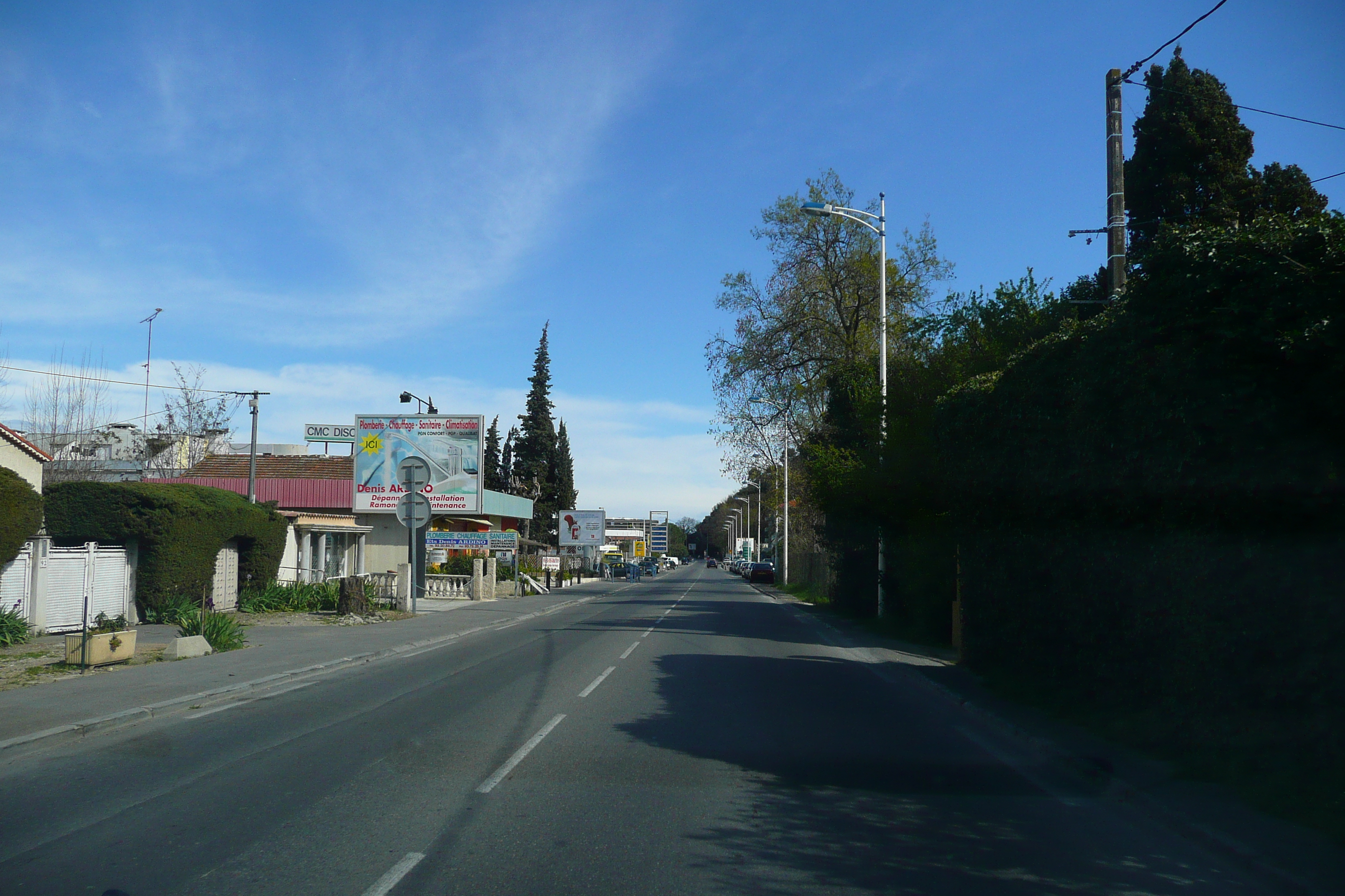 Picture France French Riviera Vence to Cagnes road 2008-03 29 - History Vence to Cagnes road