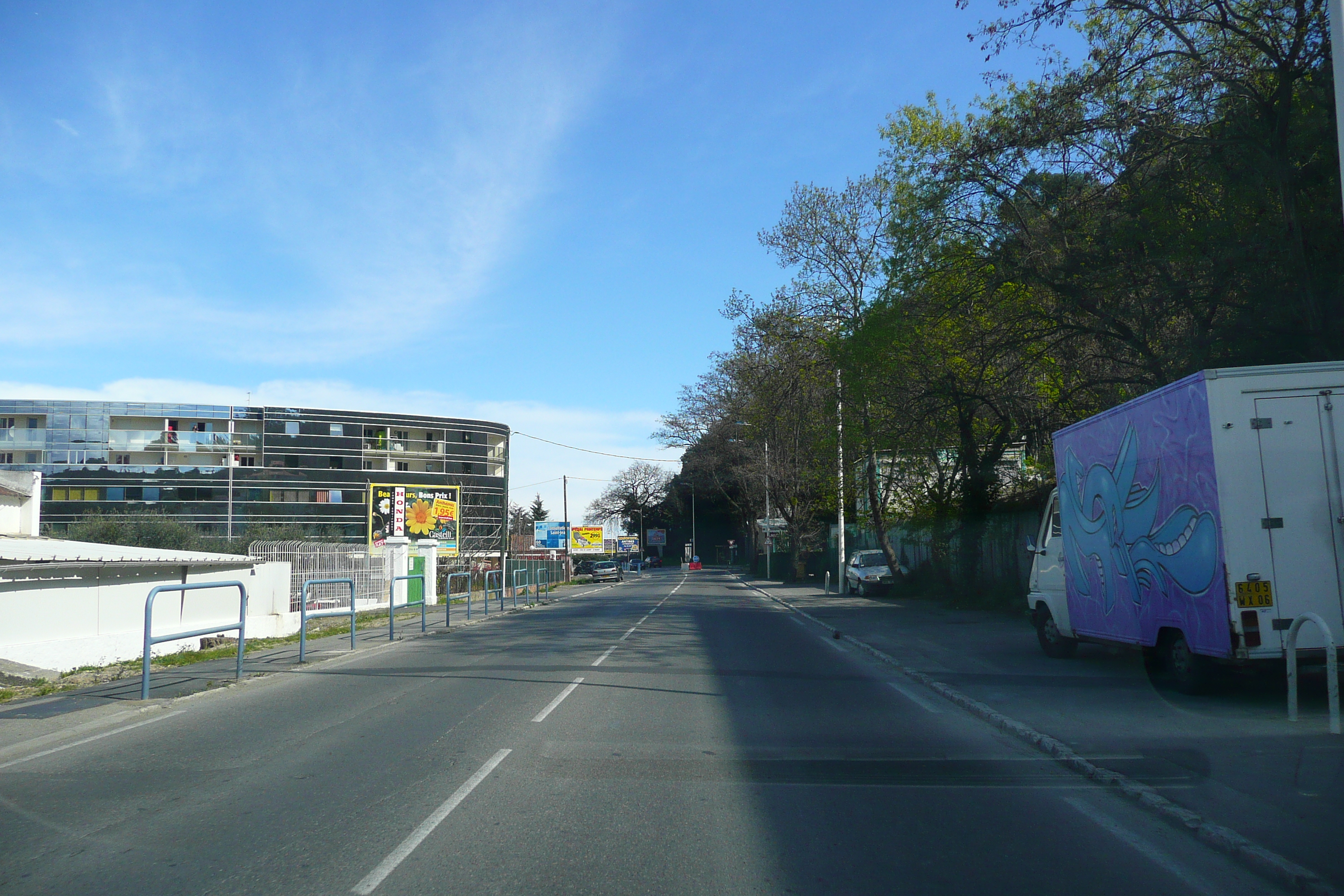 Picture France French Riviera Vence to Cagnes road 2008-03 4 - History Vence to Cagnes road