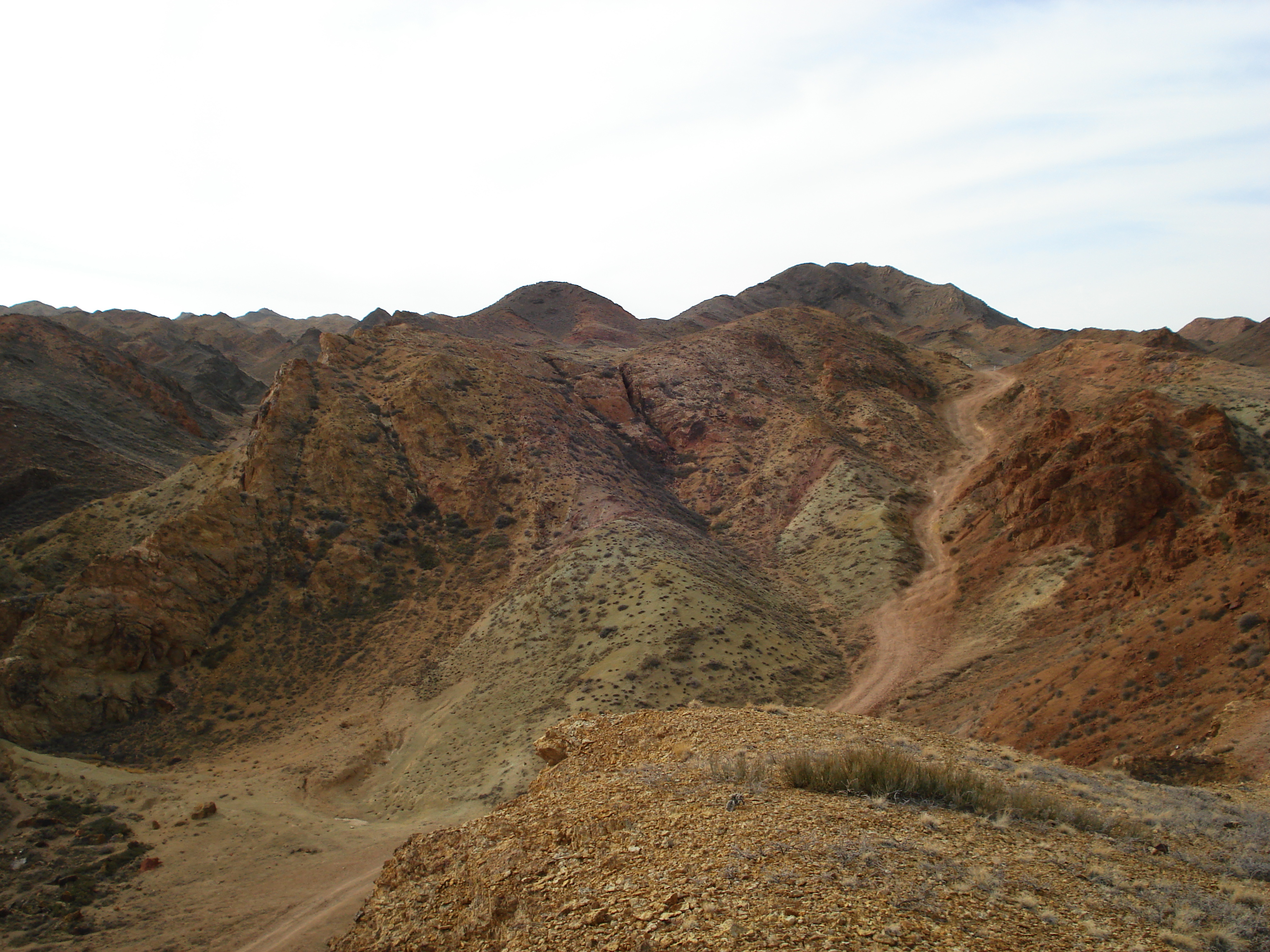 Picture Kazakhstan Charyn Canyon 2007-03 91 - History Charyn Canyon