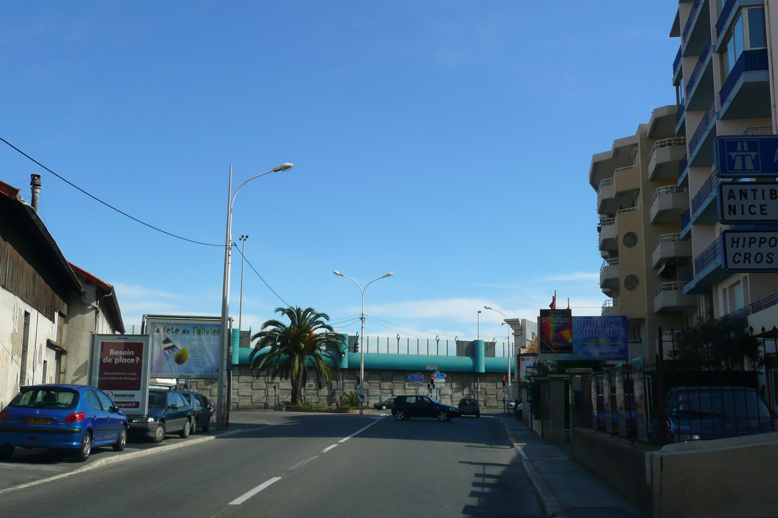 Picture France French Riviera Vence to Cagnes road 2008-03 21 - History Vence to Cagnes road