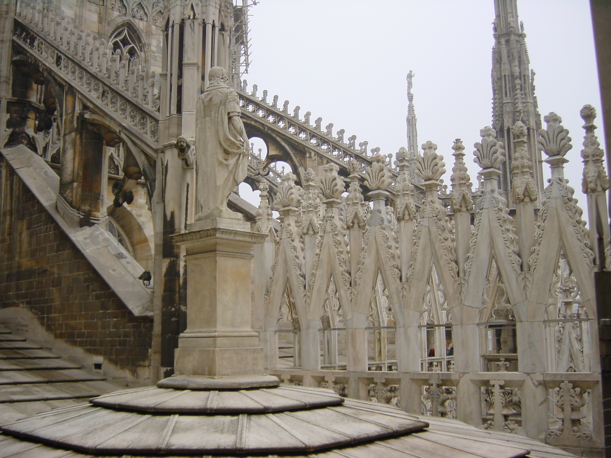 Picture Italy Milan Duomo 2001-10 29 - History Duomo