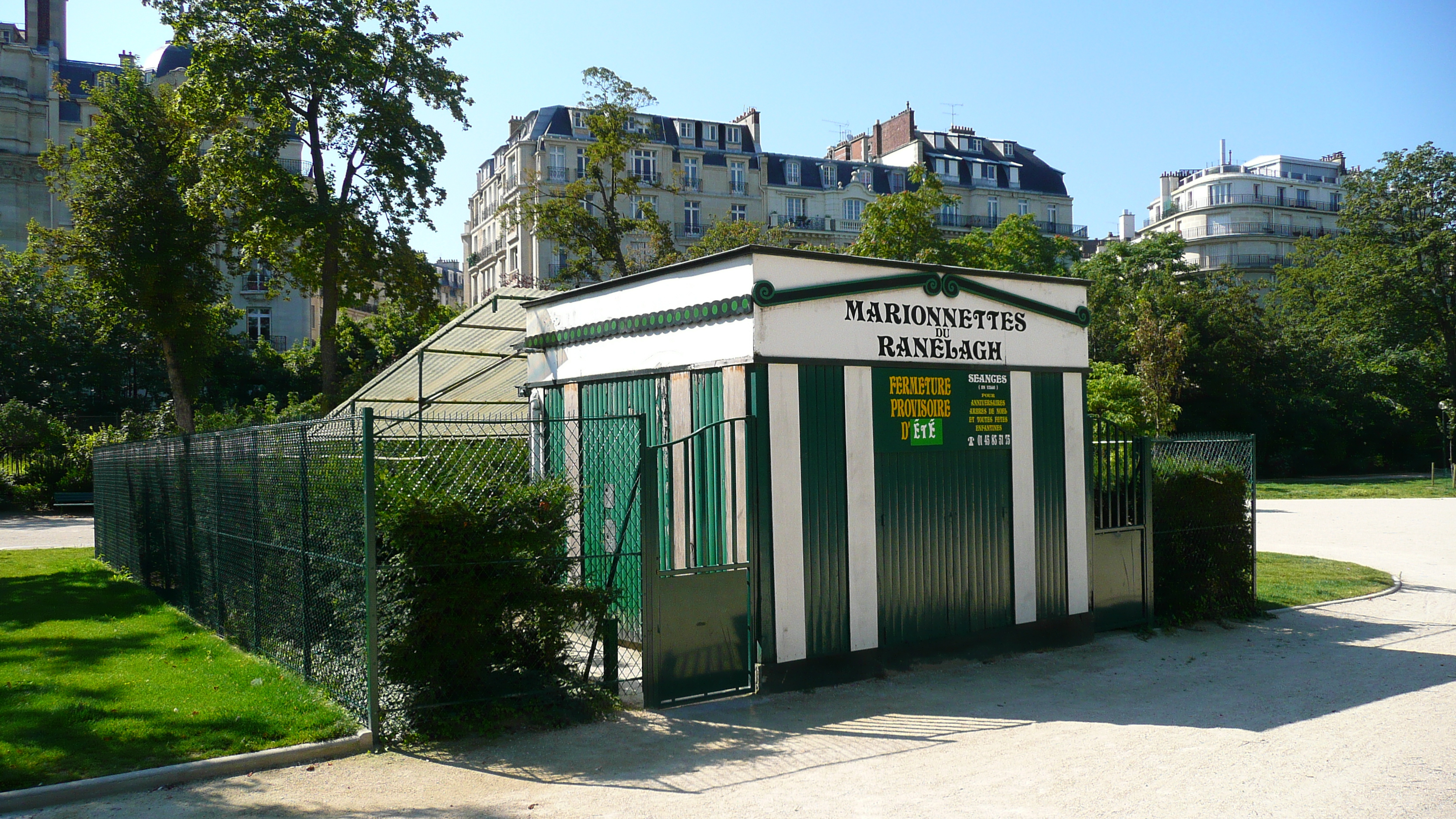 Picture France Paris Jardins du Ranelagh 2007-08 5 - History Jardins du Ranelagh