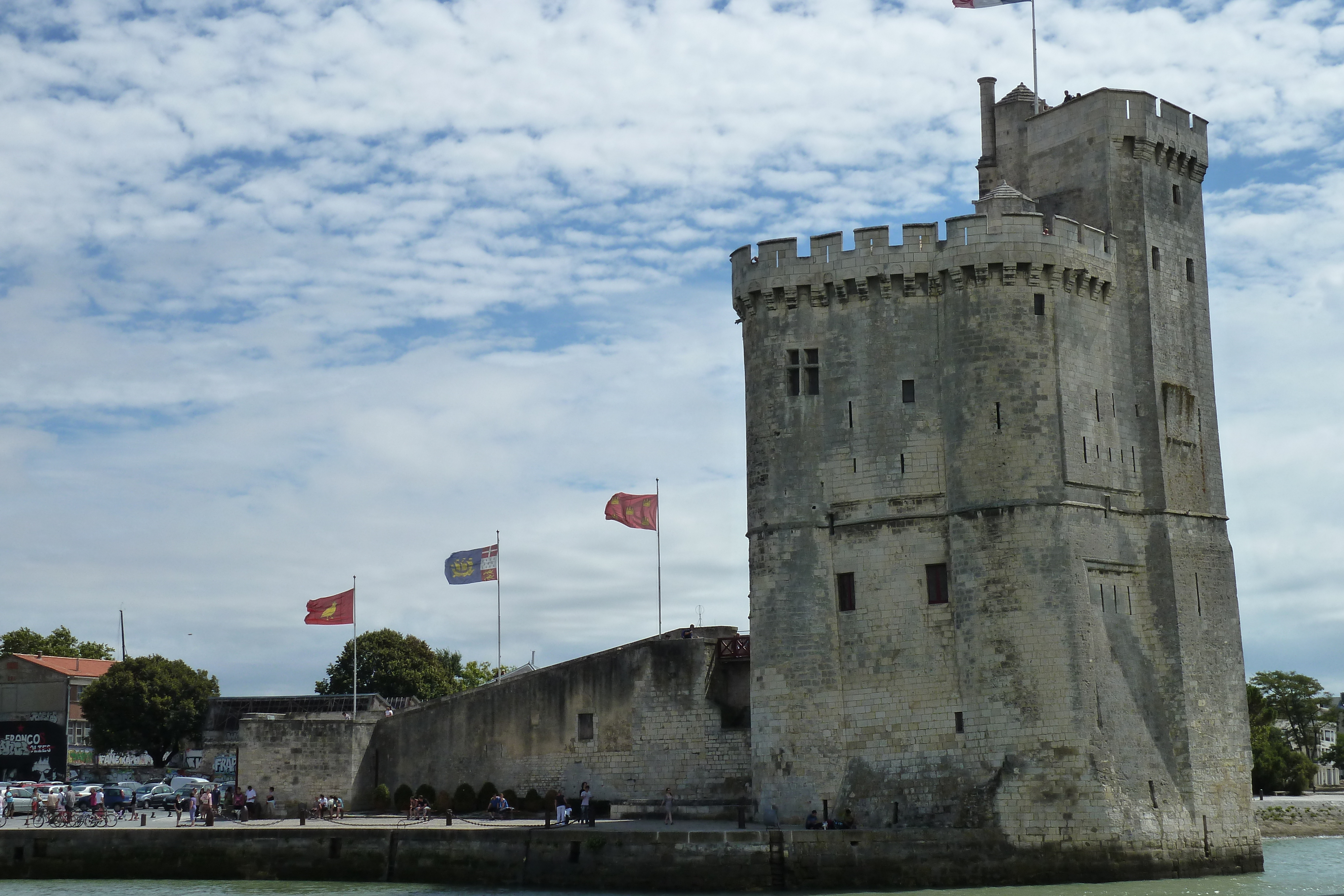 Picture France La Rochelle St. Nicolas Tower 2010-08 0 - Center St. Nicolas Tower