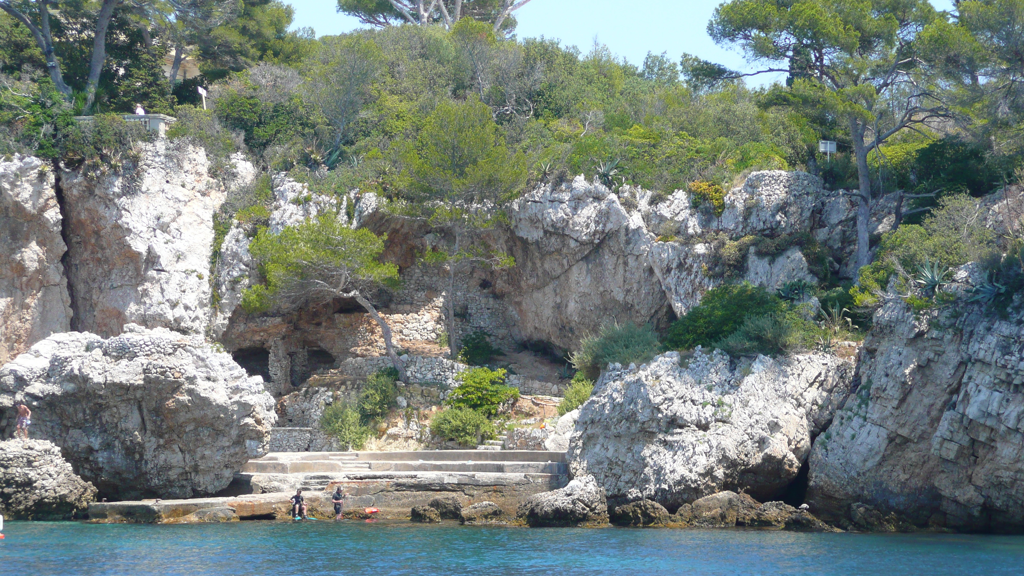 Picture France Cap d'Antibes Anse de l'Argent Faux 2007-07 16 - History Anse de l'Argent Faux