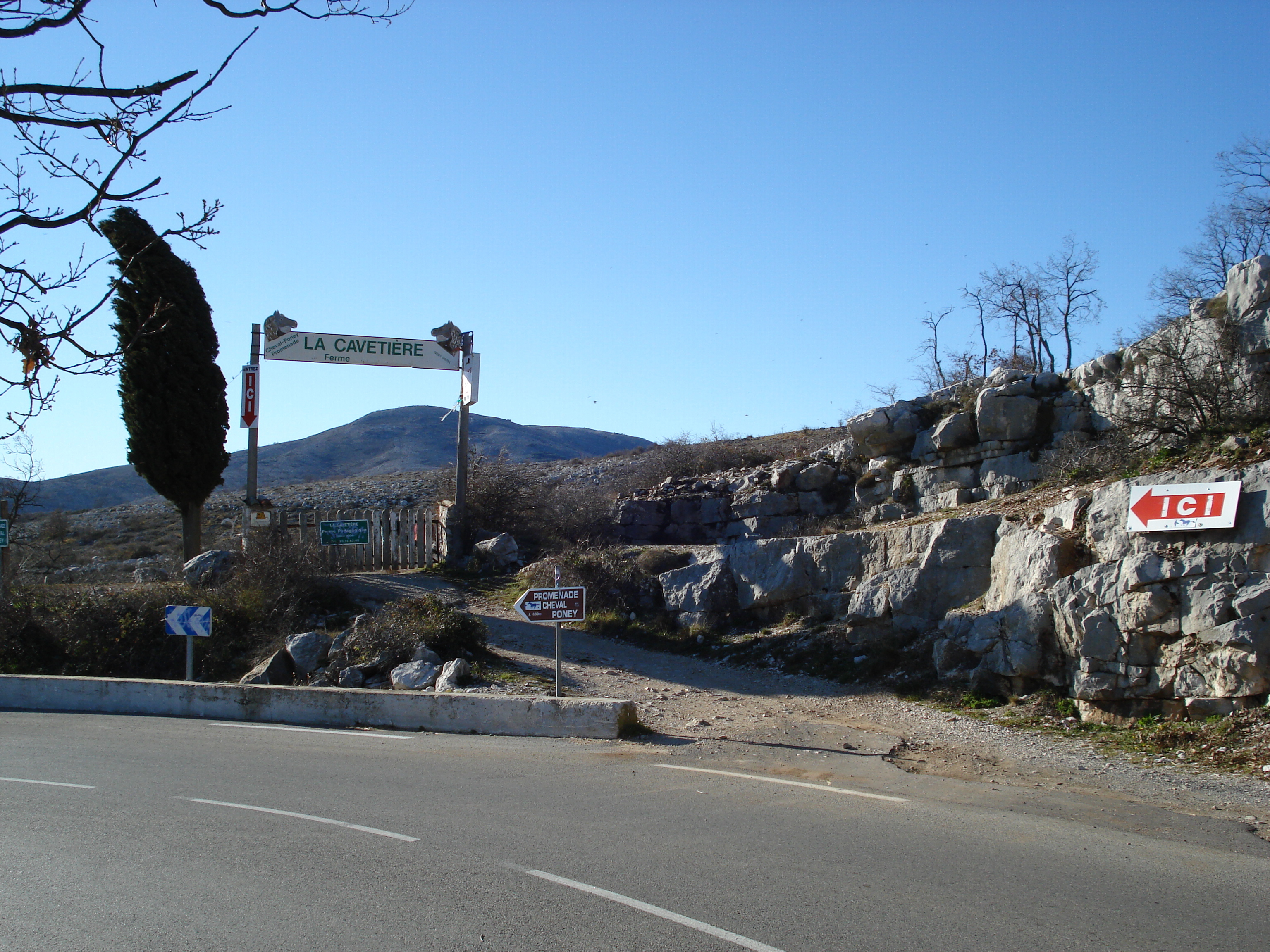 Picture France French Riviera Col de Vence road 2007-01 33 - Center Col de Vence road