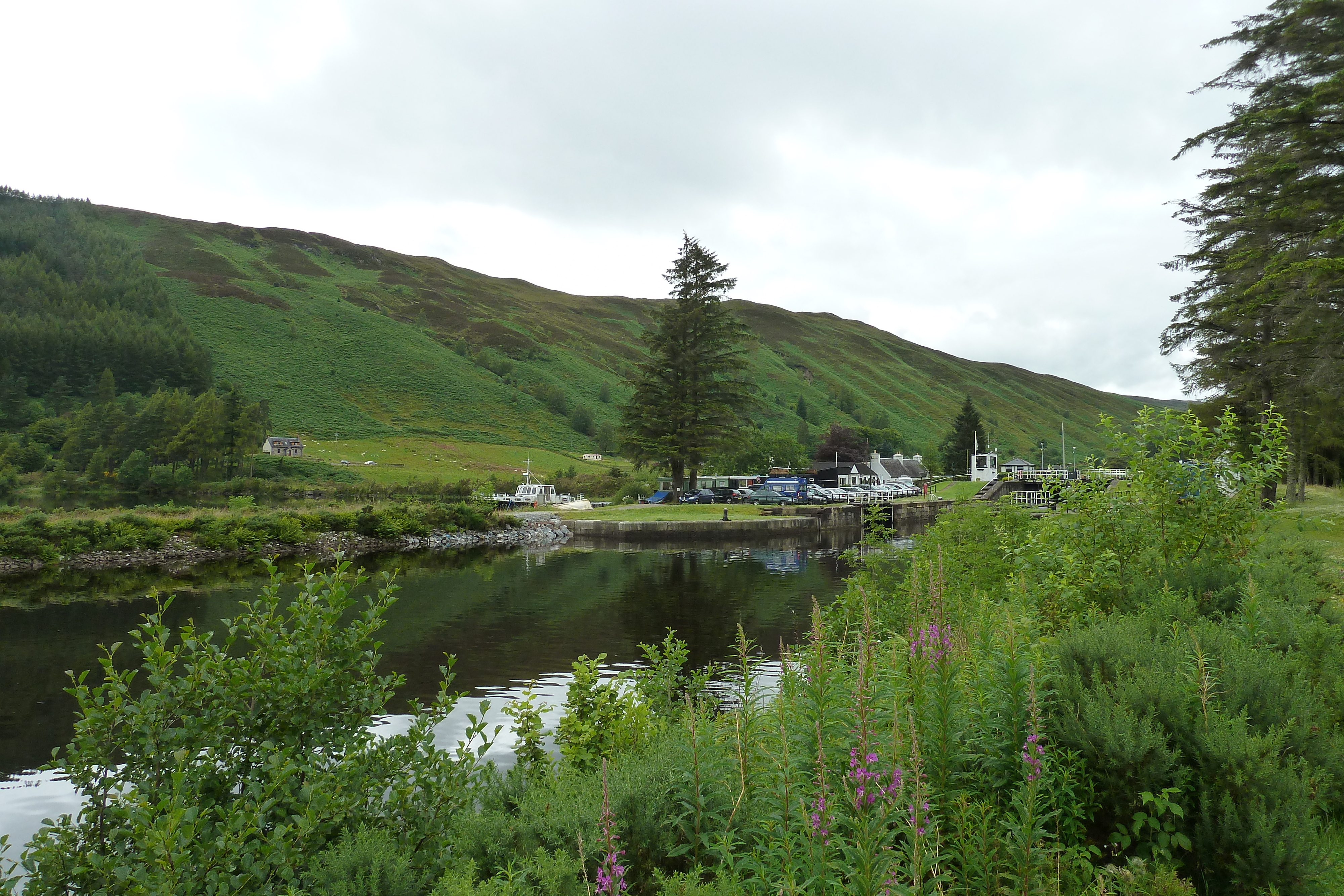 Picture United Kingdom Scotland Loch Laggan to Loch Ness road 2011-07 16 - History Loch Laggan to Loch Ness road