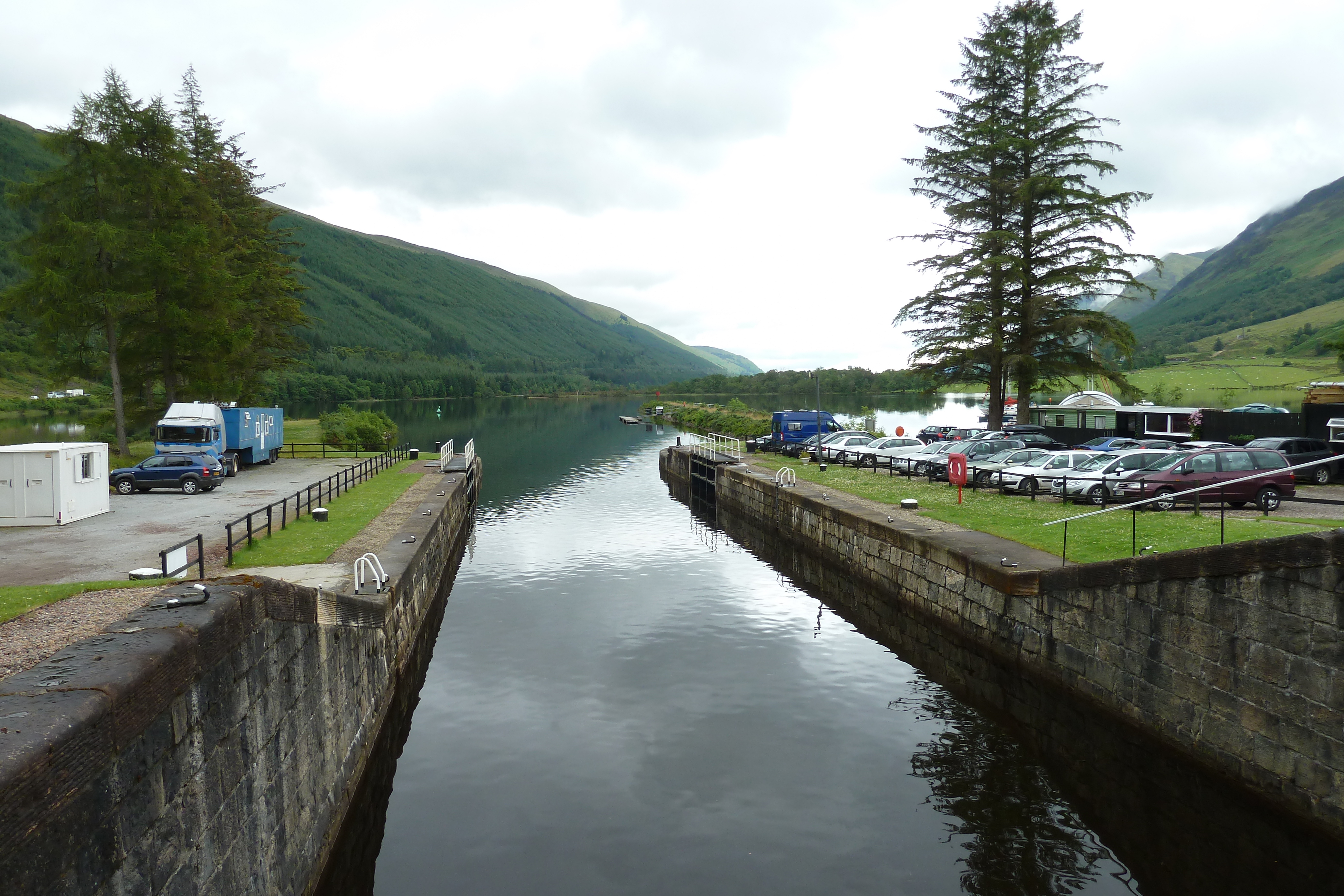 Picture United Kingdom Scotland Loch Laggan to Loch Ness road 2011-07 22 - History Loch Laggan to Loch Ness road