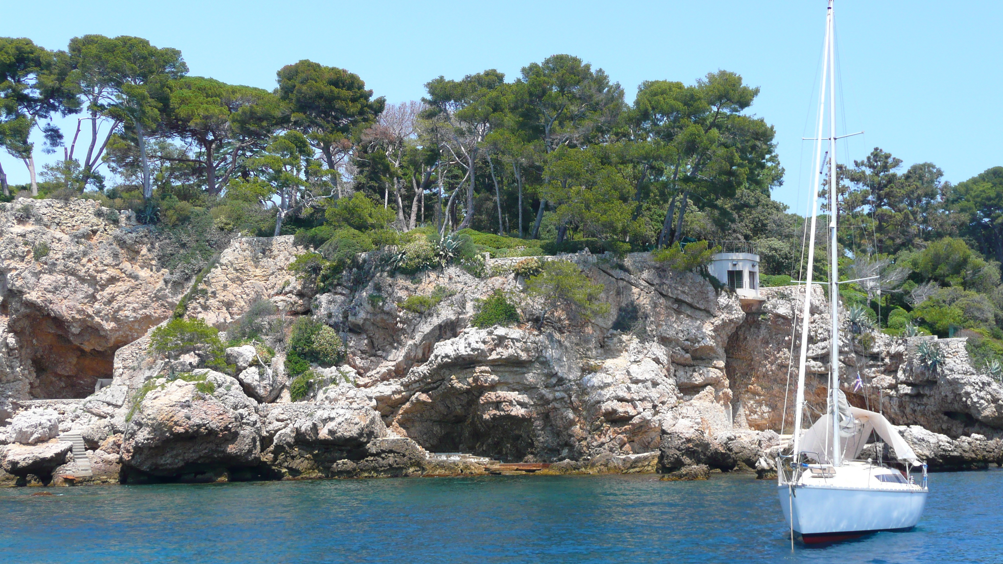 Picture France Cap d'Antibes Anse de l'Argent Faux 2007-07 18 - History Anse de l'Argent Faux