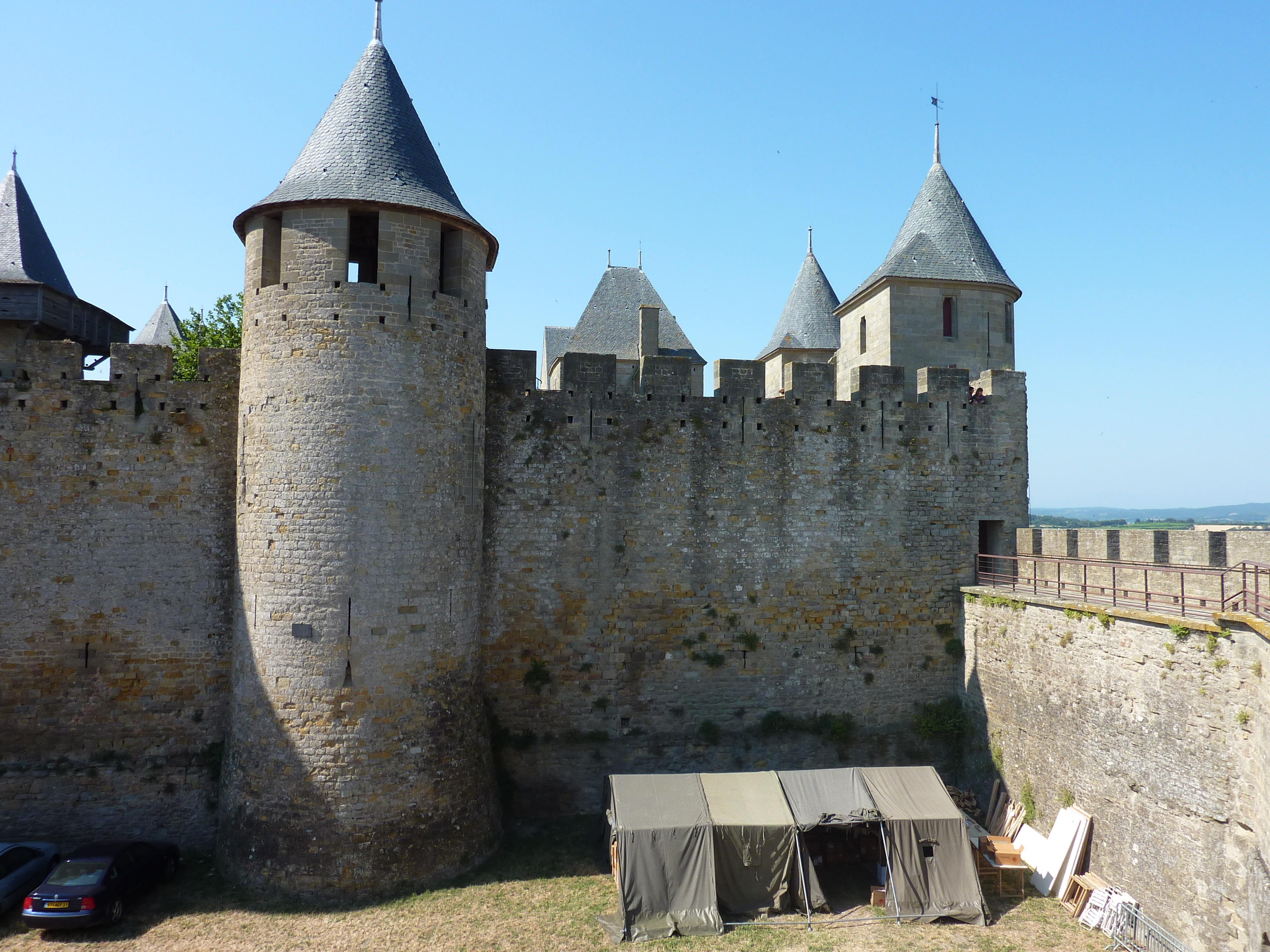 Picture France Carcassonne 2009-07 155 - History Carcassonne