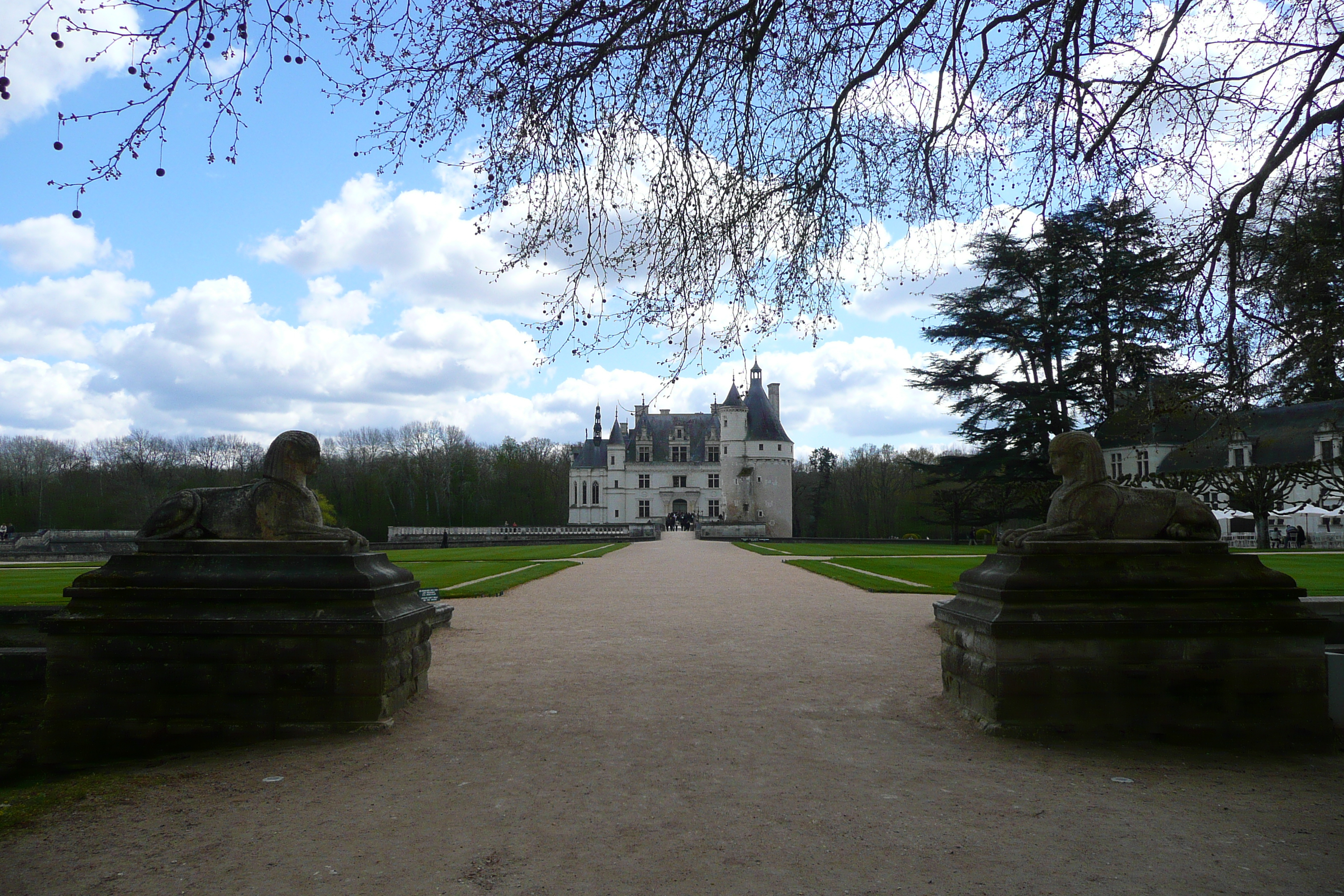 Picture France Chenonceau Castle Gardens of Chenonceau 2008-04 19 - Recreation Gardens of Chenonceau