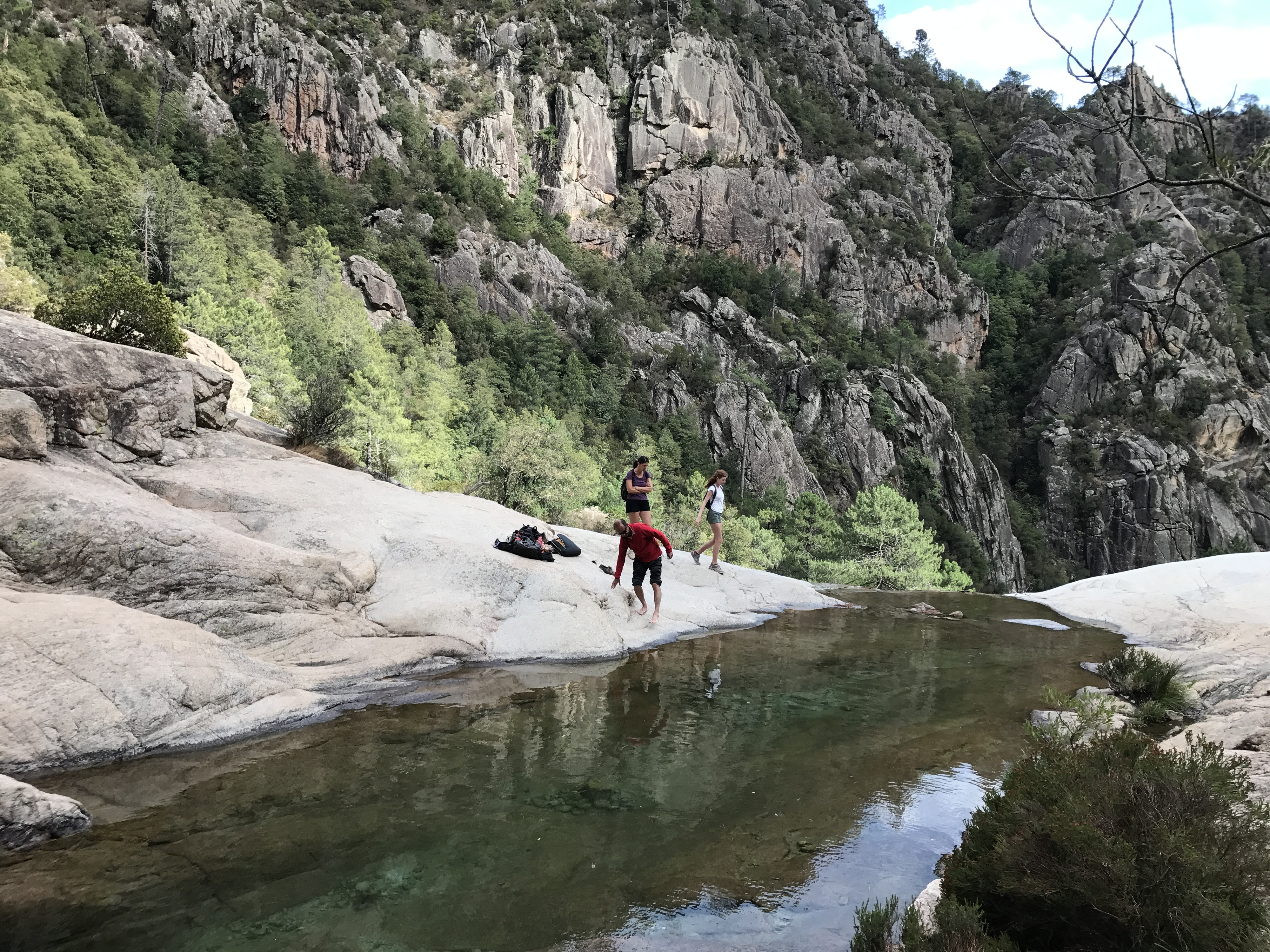 Picture France Corsica Cascades de Purcaraccia 2017-09 146 - Center Cascades de Purcaraccia