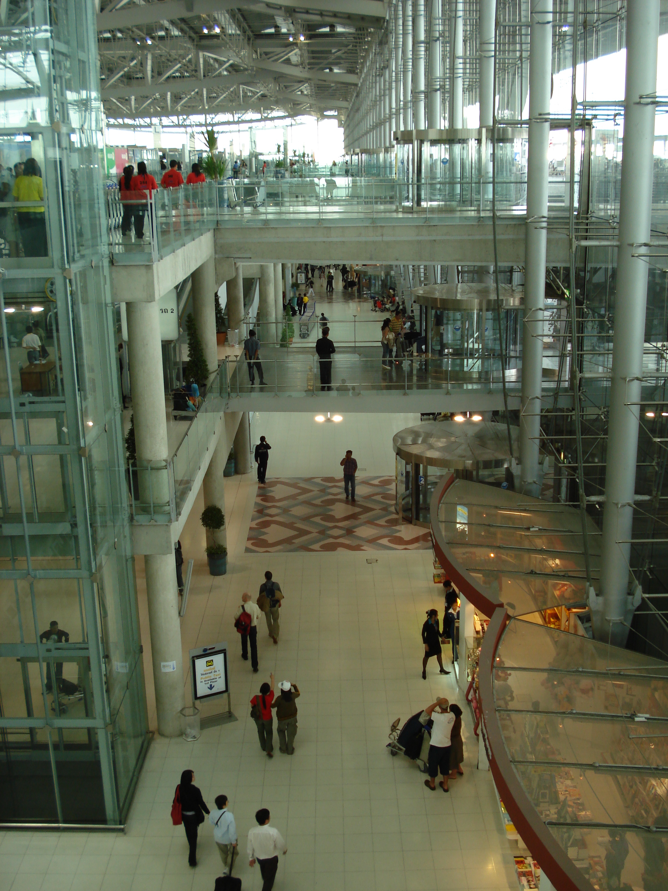 Picture Thailand Bangkok Suvarnabhumi Airport 2007-02 79 - Center Suvarnabhumi Airport