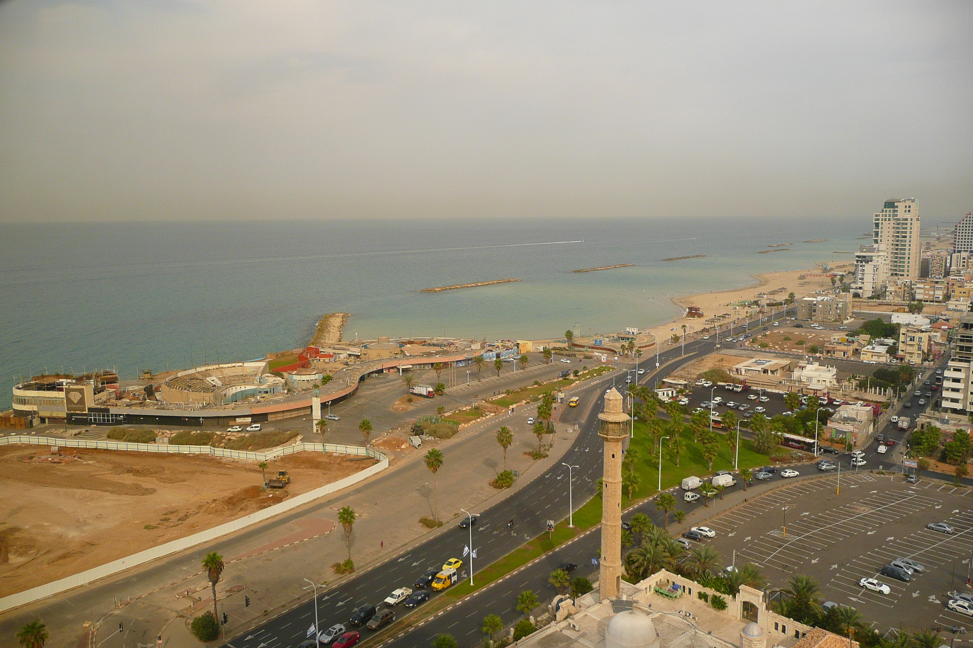 Picture Israel Tel Aviv David Intercontinental Hotel Room view 2007-11 17 - History Room view