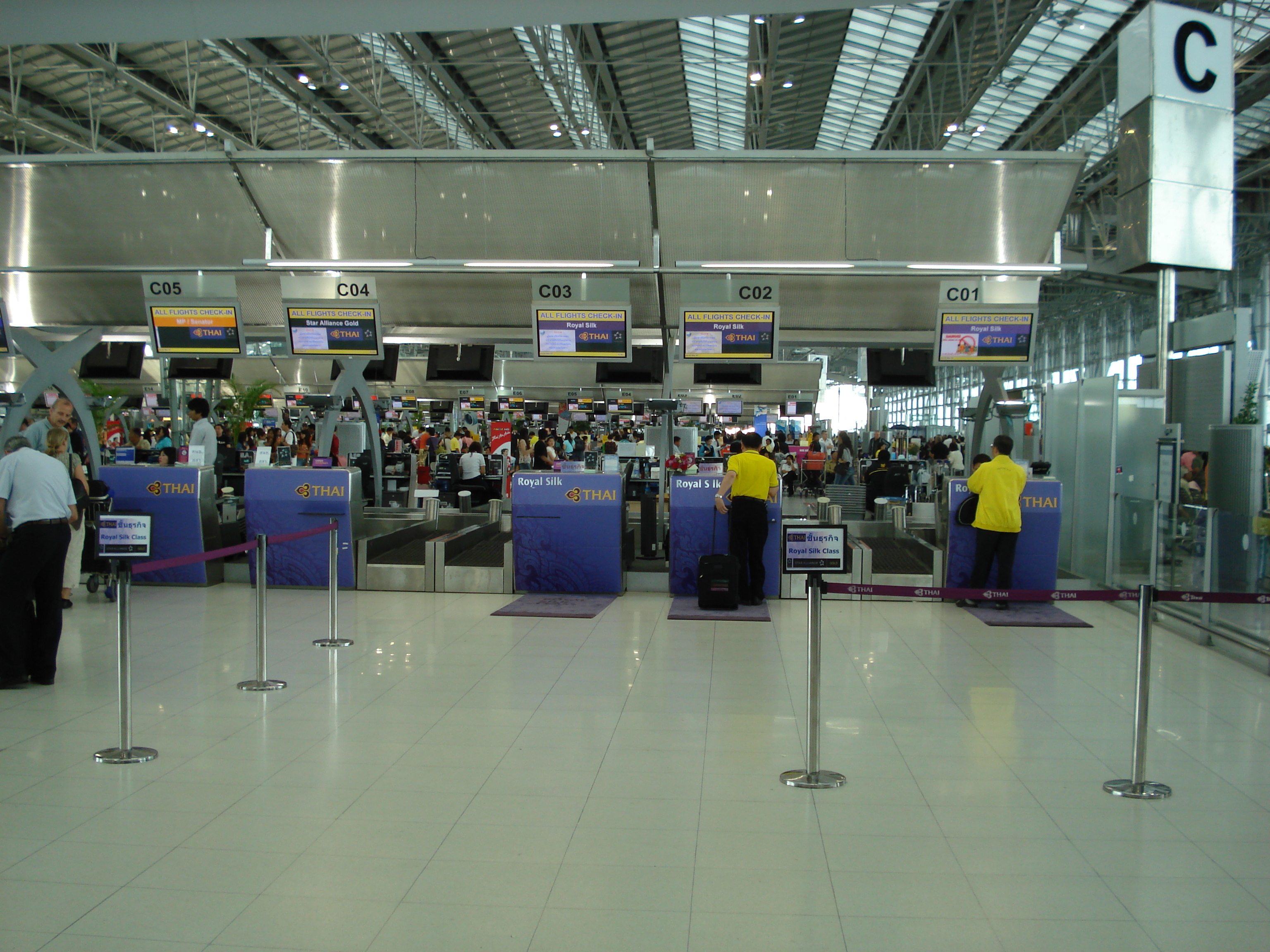 Picture Thailand Bangkok Suvarnabhumi Airport 2007-02 59 - History Suvarnabhumi Airport