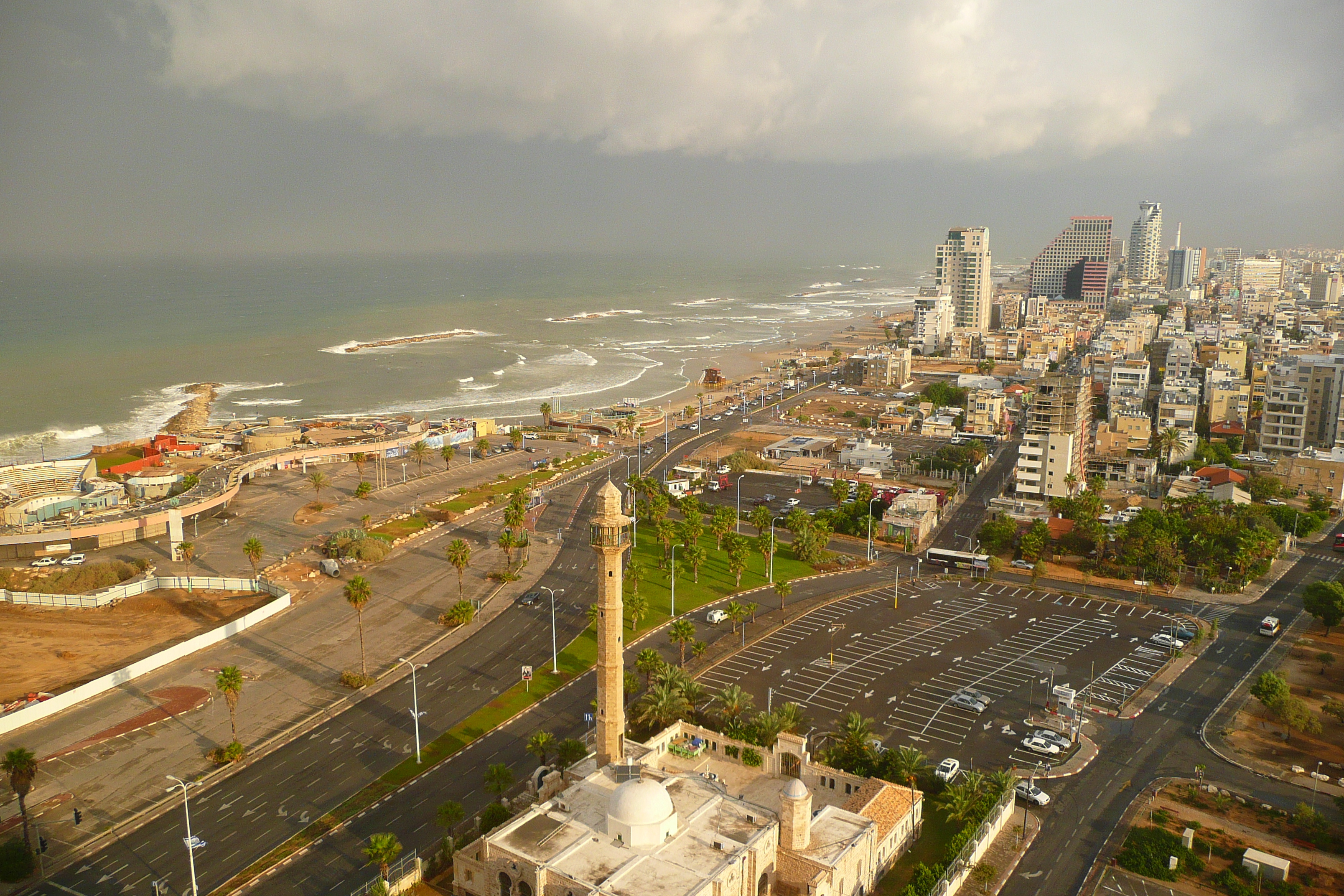 Picture Israel Tel Aviv David Intercontinental Hotel Room view 2007-11 6 - Recreation Room view