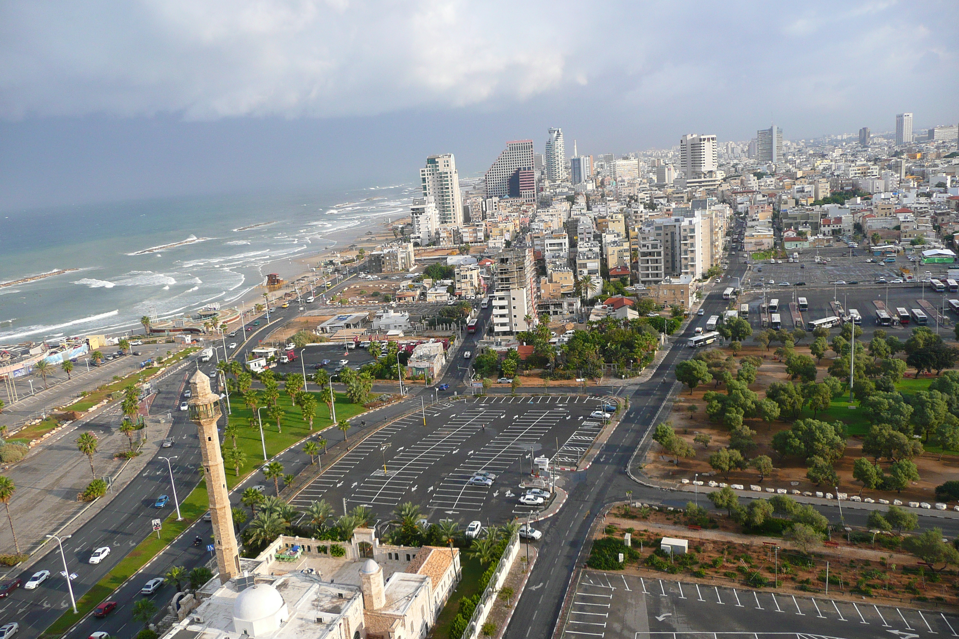 Picture Israel Tel Aviv David Intercontinental Hotel Room view 2007-11 8 - Center Room view