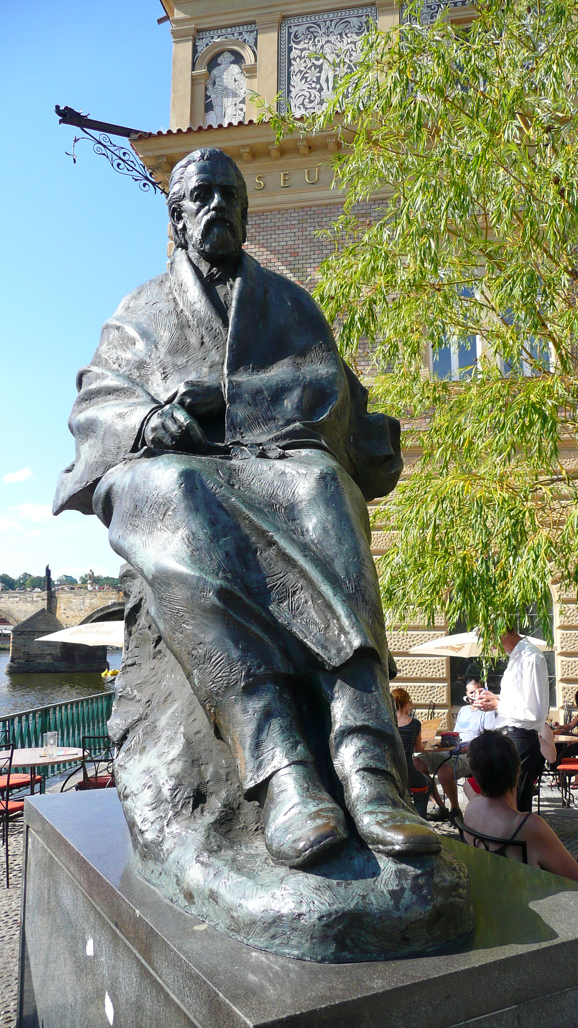 Picture Czech Republic Prague Smetanovo nabr 2007-07 12 - History Smetanovo nabr