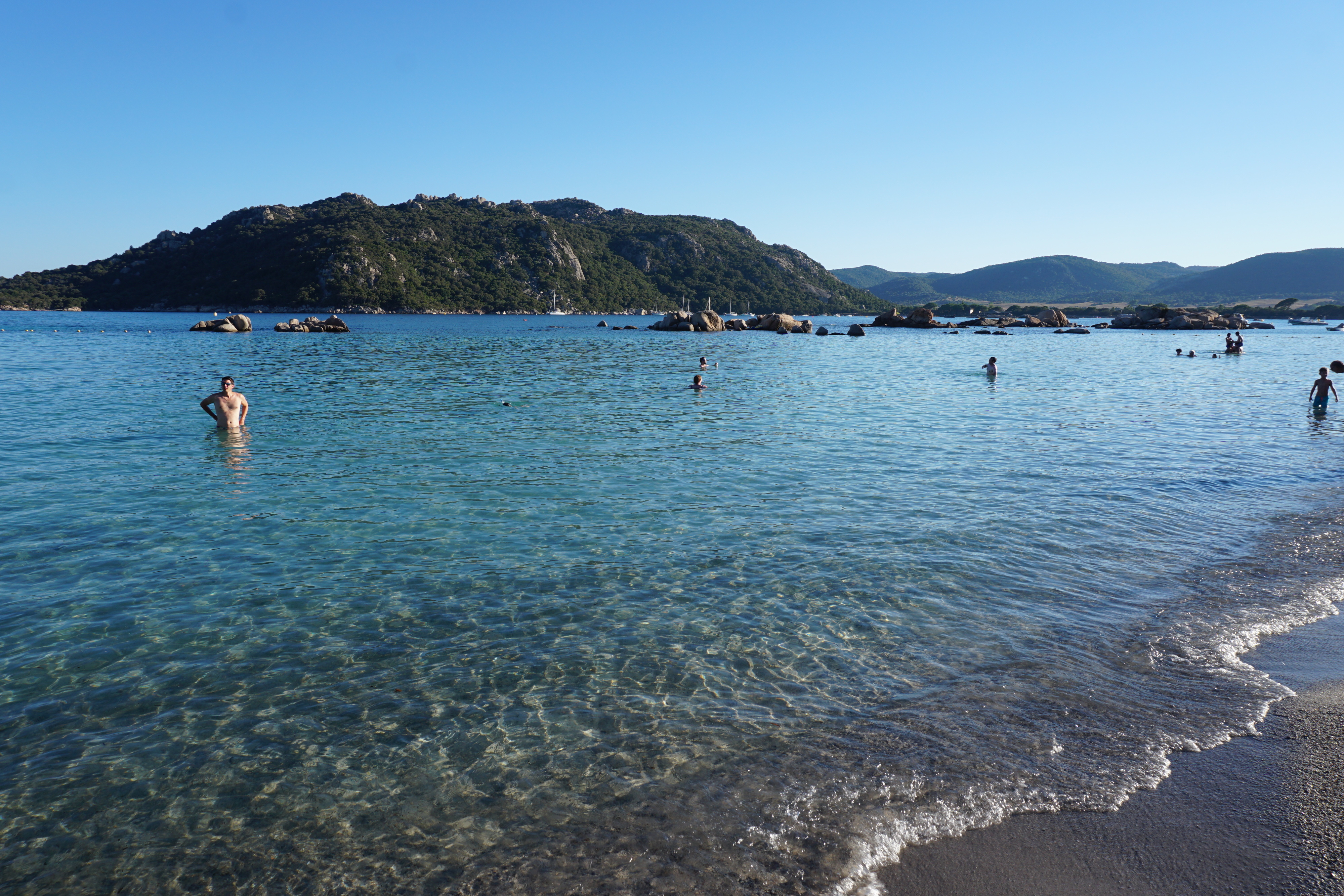 Picture France Corsica Santa Giulia Beach 2017-07 67 - Center Santa Giulia Beach