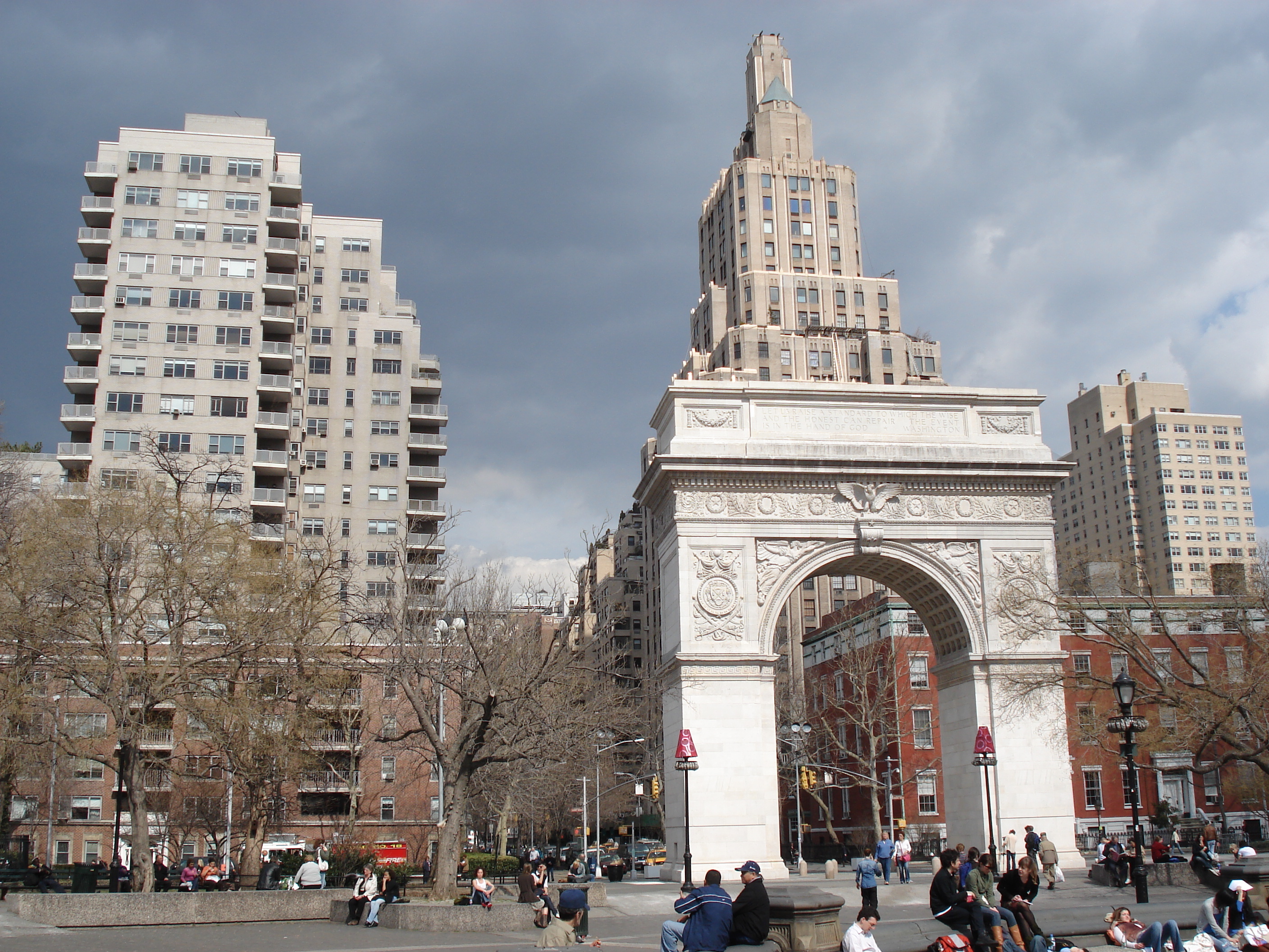 Picture United States New York Washington Square 2006-03 1 - Around Washington Square