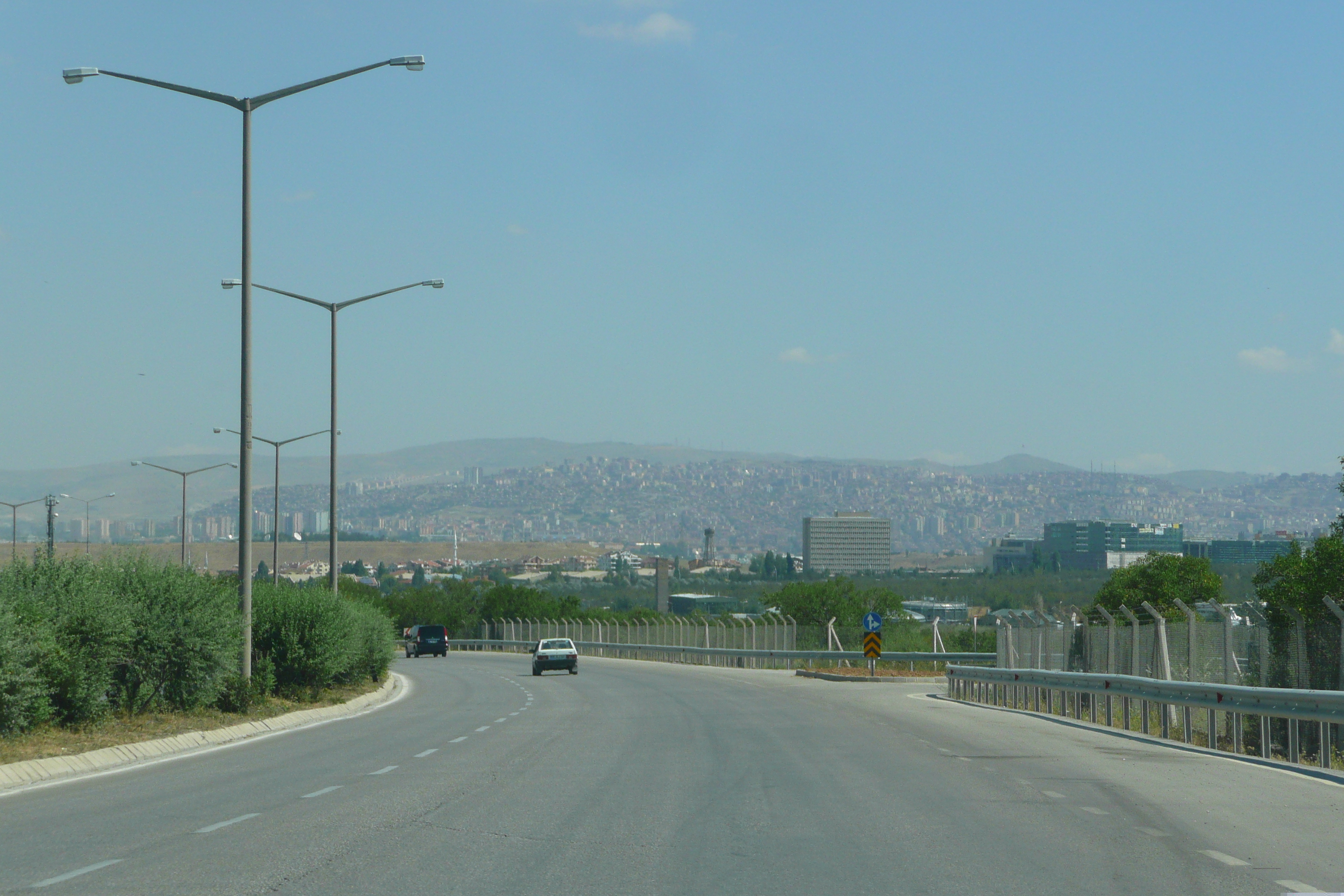 Picture Turkey Ankara Bilkent to Ankara road 2008-07 0 - Center Bilkent to Ankara road