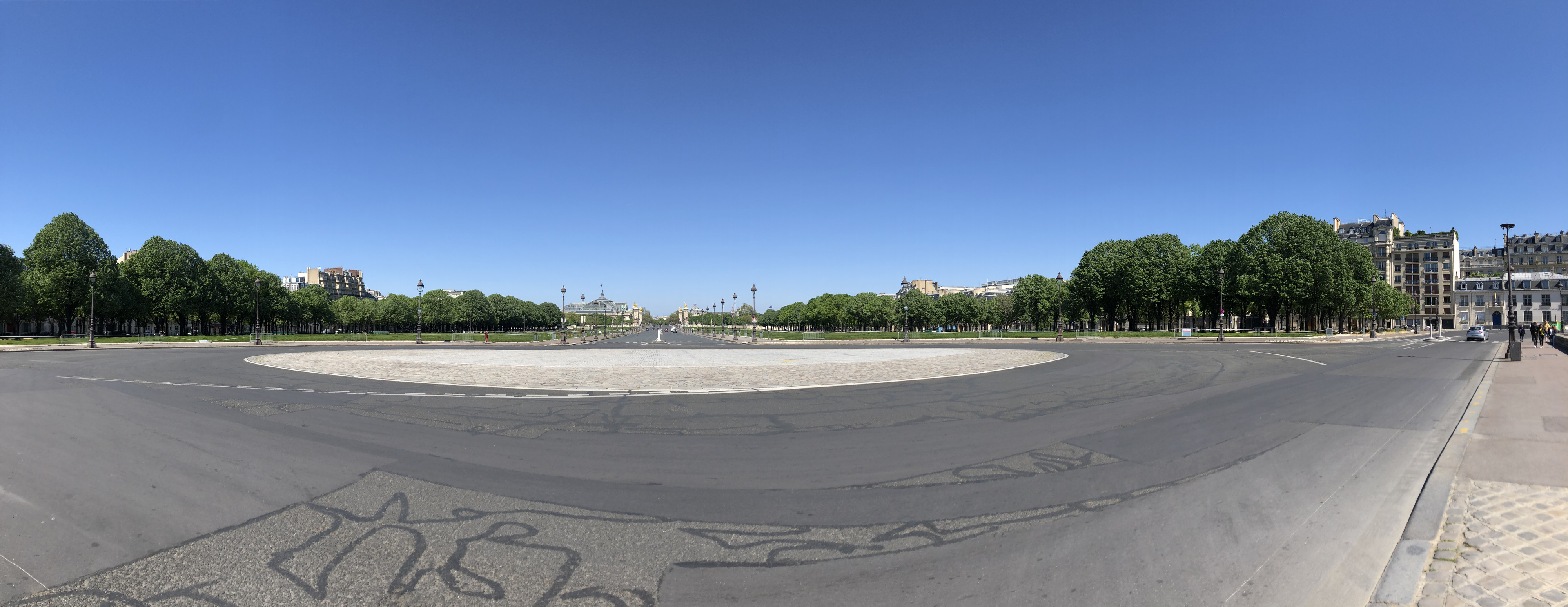 Picture France Paris lockdown 2020-04 91 - Center Paris lockdown