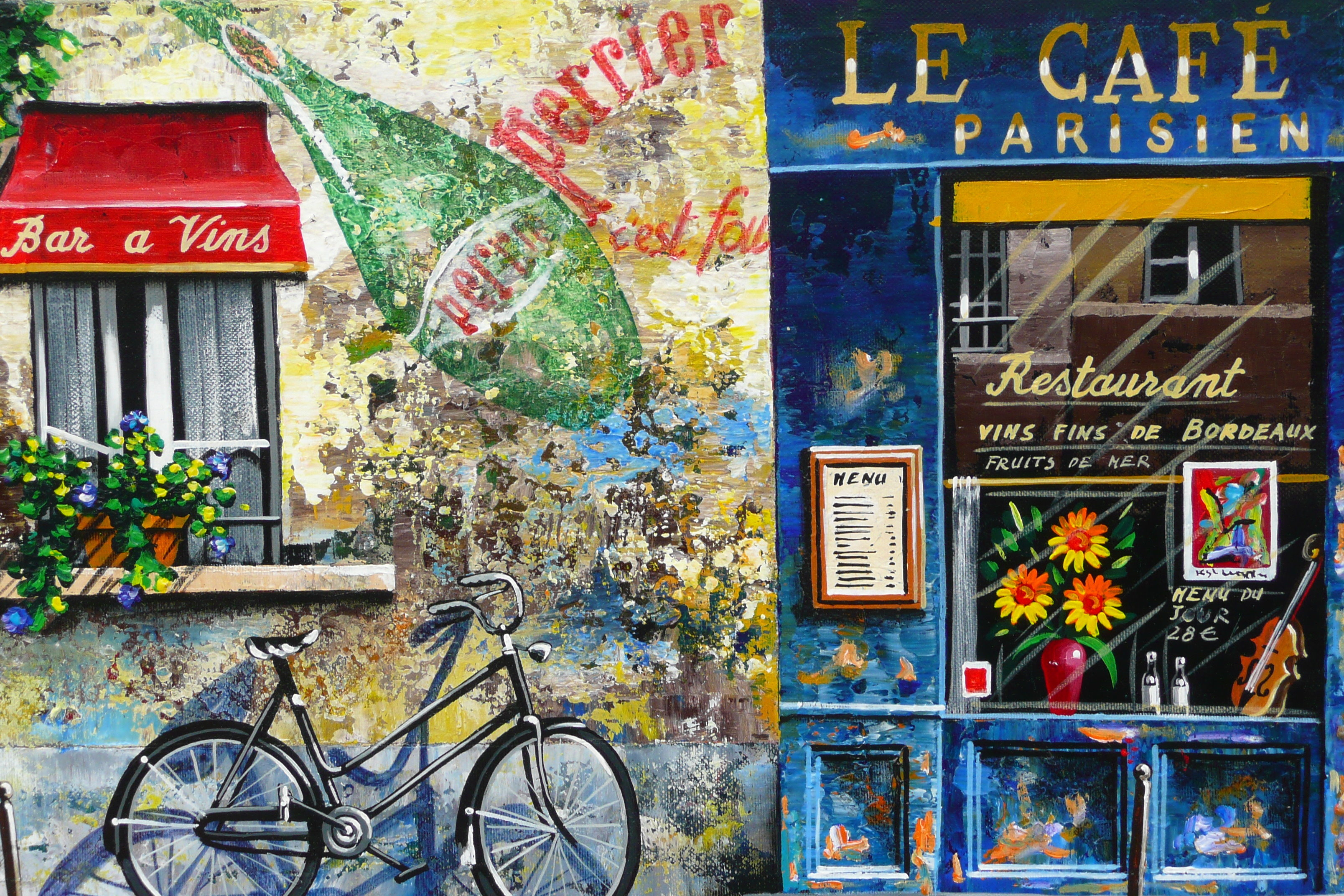 Picture France Paris Place du Tertre 2007-06 20 - Tour Place du Tertre