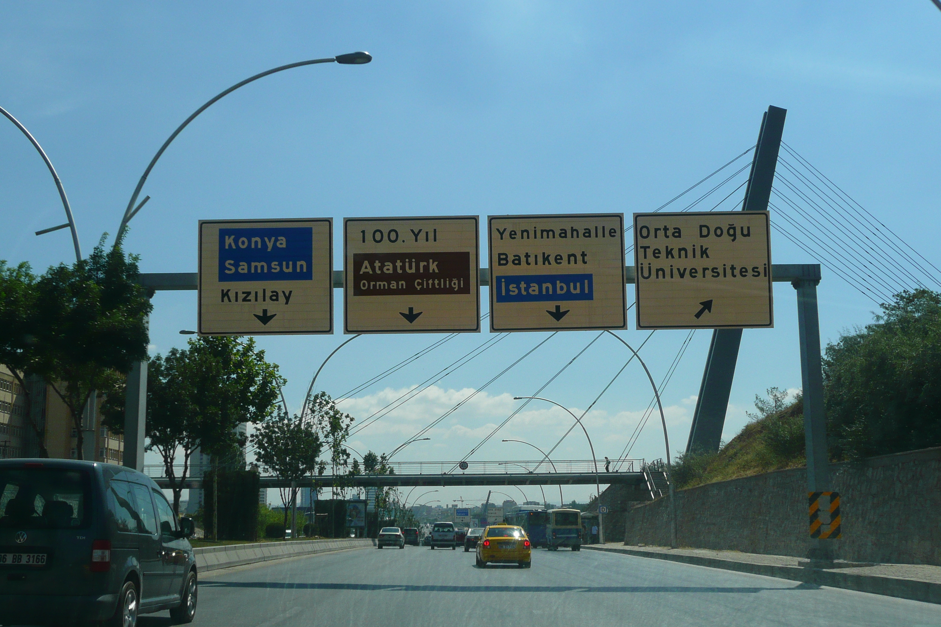 Picture Turkey Ankara Bilkent to Ankara road 2008-07 30 - Around Bilkent to Ankara road