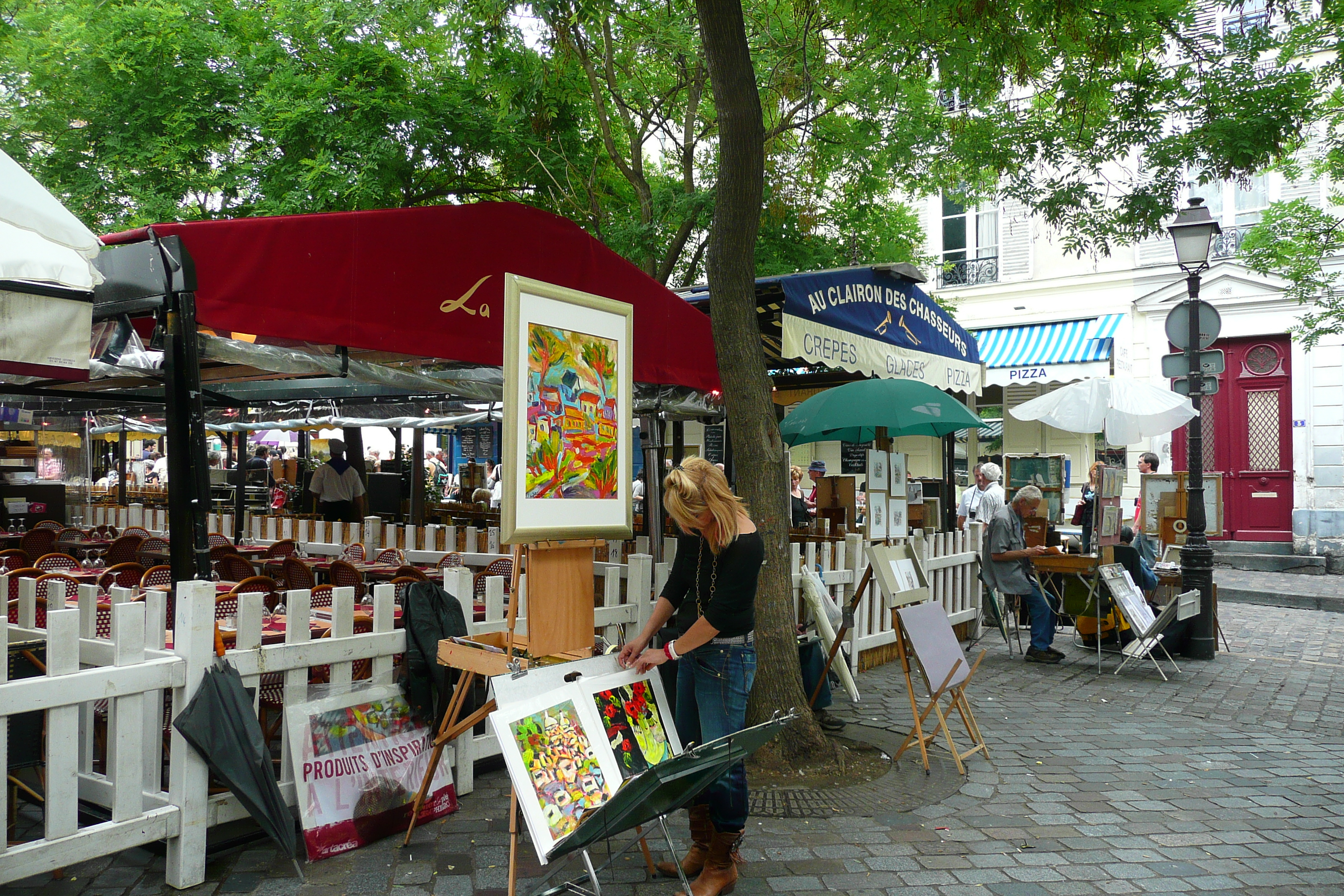 Picture France Paris Place du Tertre 2007-06 10 - Discovery Place du Tertre