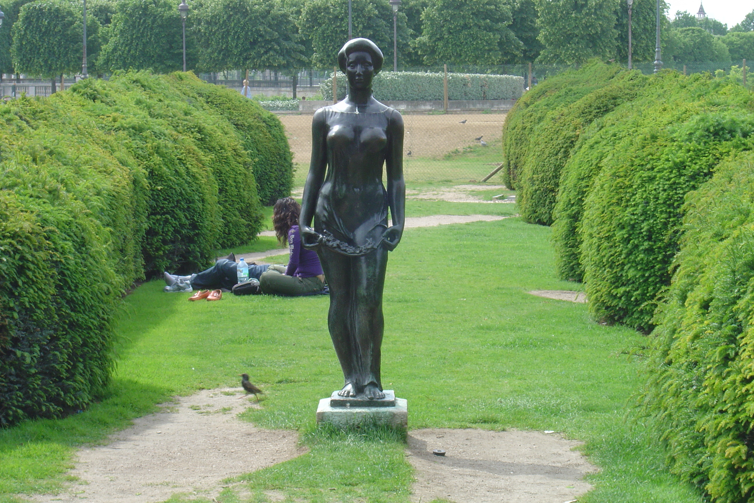 Picture France Paris Louvre Carrousel Garden 2007-05 3 - Center Louvre Carrousel Garden