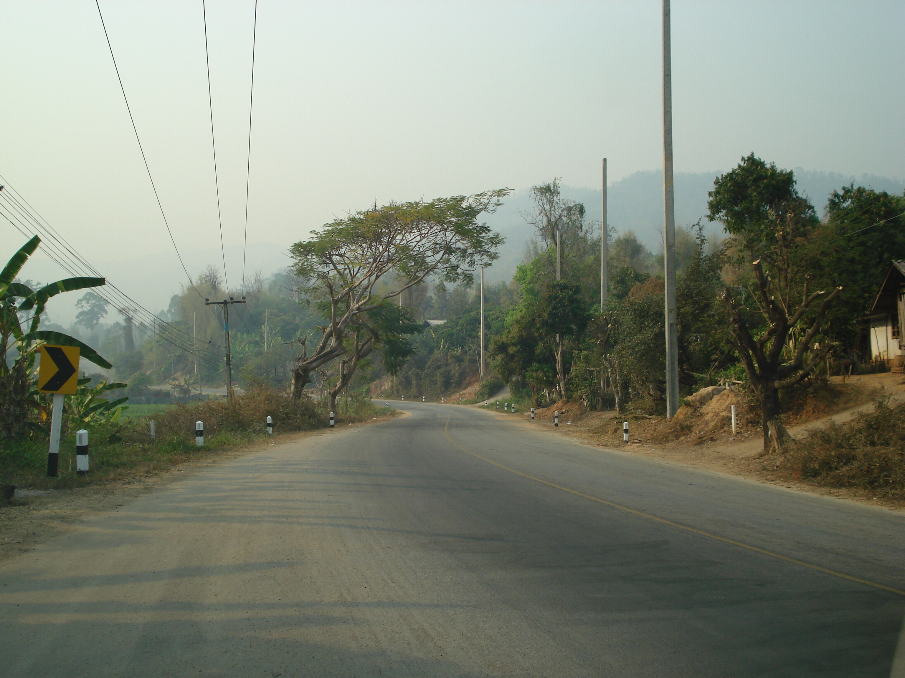 Picture Thailand Chiang Mai to Pai road 2007-02 21 - History Chiang Mai to Pai road