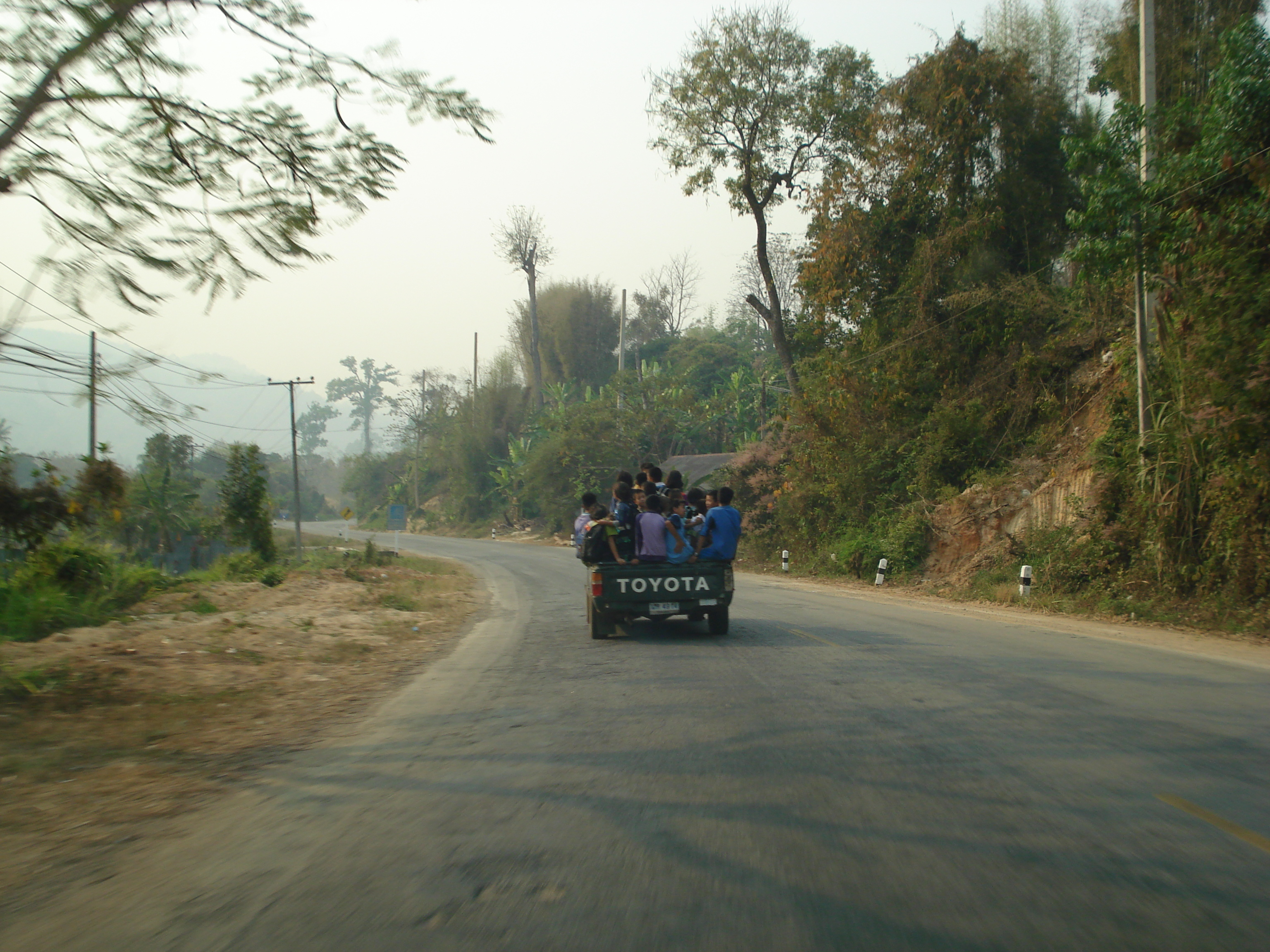 Picture Thailand Chiang Mai to Pai road 2007-02 22 - Journey Chiang Mai to Pai road