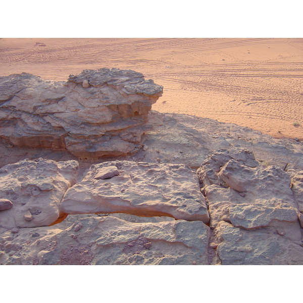 Picture Jordan Wadi Rum Desert 2004-10 27 - History Wadi Rum Desert