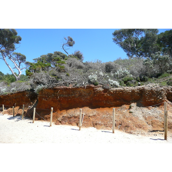 Picture France Porquerolles Island Courtade beach 2008-05 60 - History Courtade beach