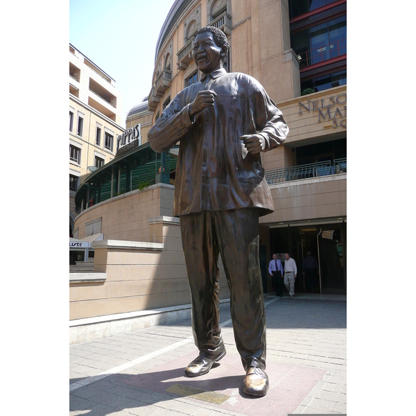 Picture South Africa Johannesburg Nelson Mandela Mall 2008-09 6 - History Nelson Mandela Mall