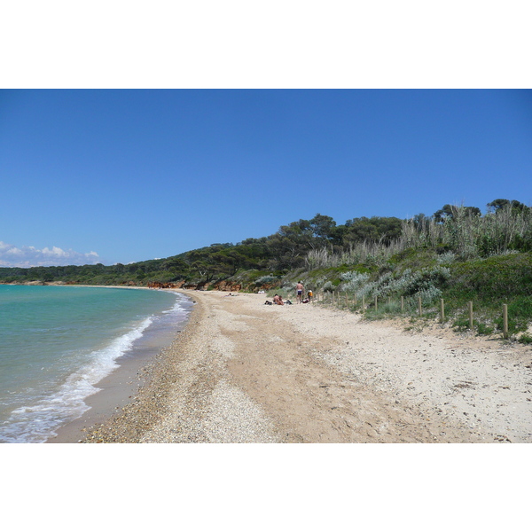 Picture France Porquerolles Island Courtade beach 2008-05 31 - History Courtade beach