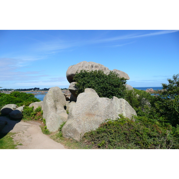 Picture France Perros Guirec Cote de granite rose 2007-08 40 - Discovery Cote de granite rose