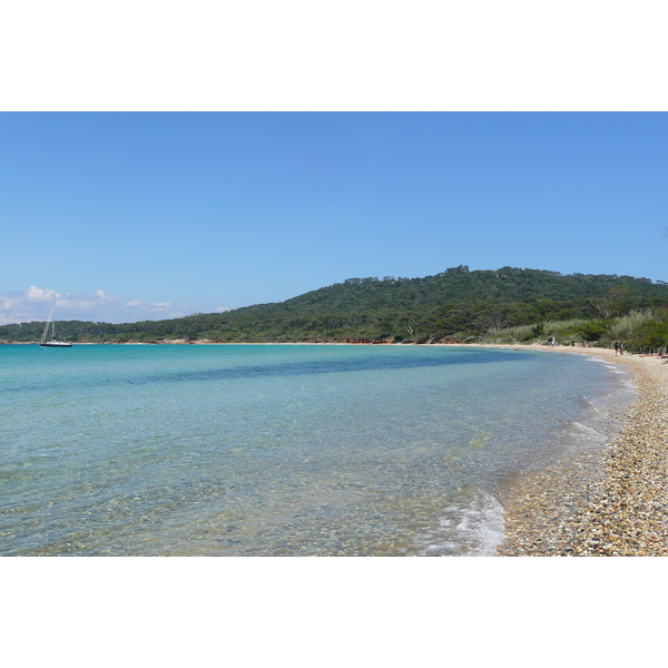 Picture France Porquerolles Island Courtade beach 2008-05 36 - Center Courtade beach