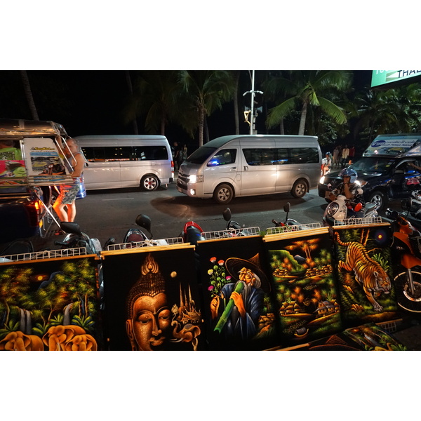 Picture Thailand Pattaya Beach road 2016-12 2 - Center Beach road