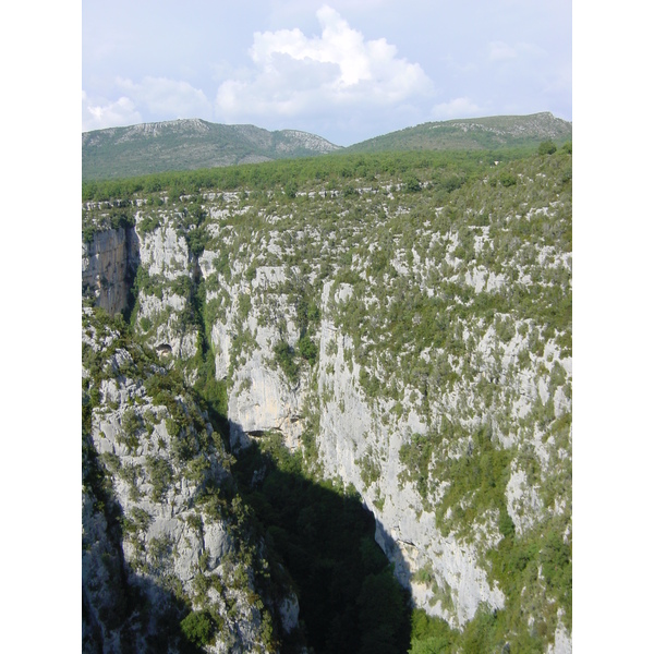 Picture France Gorges du Verdon 2002-09 12 - Discovery Gorges du Verdon